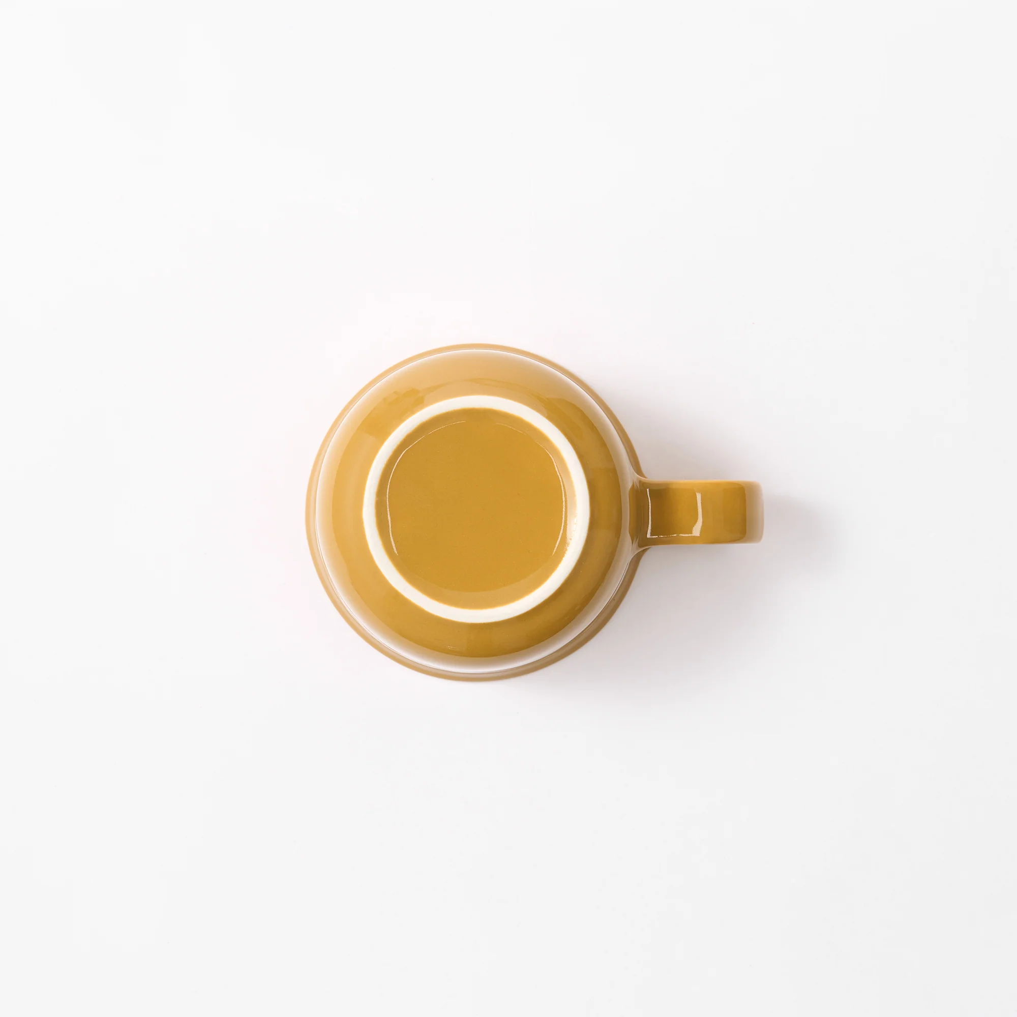 Stoneware Mug Cup (330 ml) - Mustard Yellow - Image 4