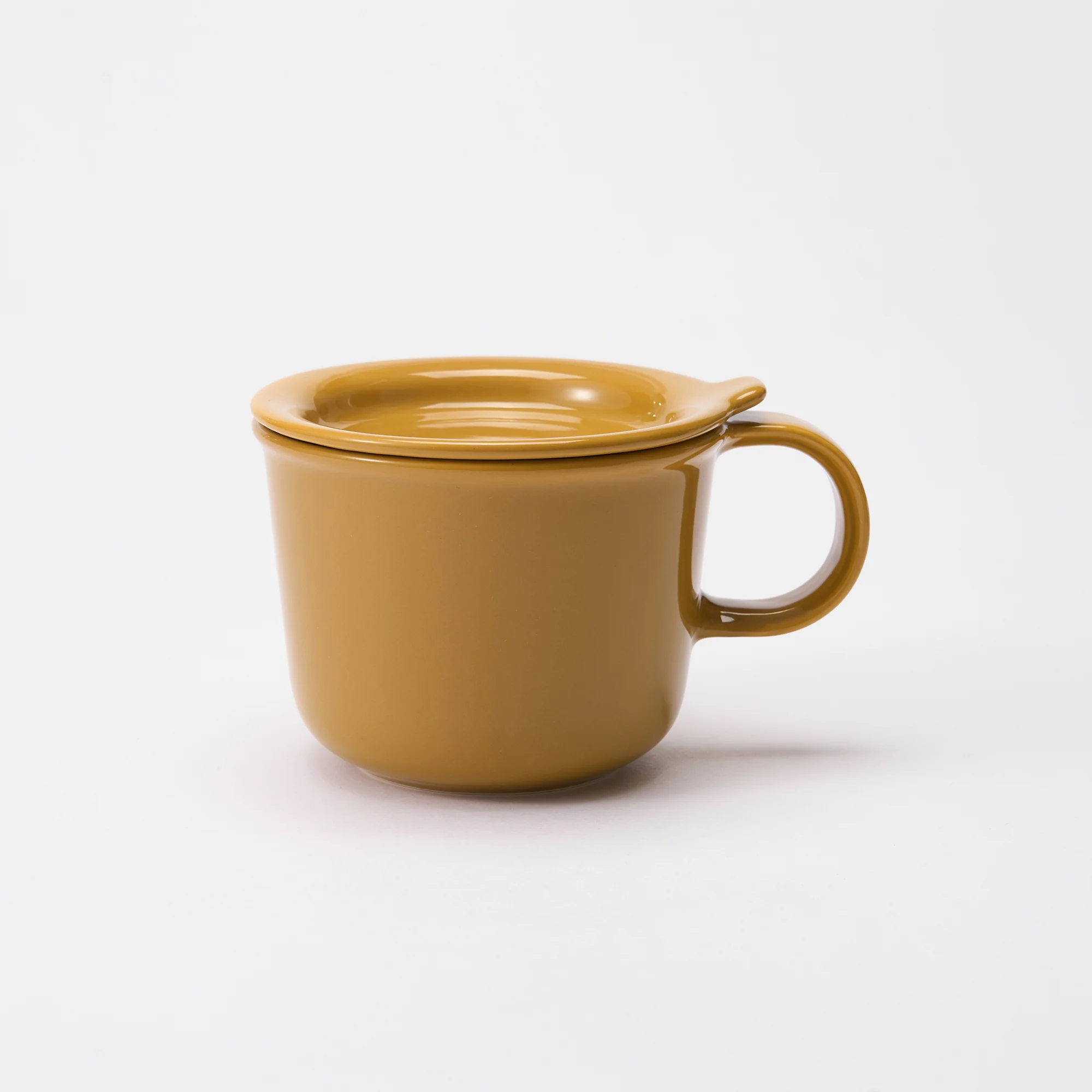 Stoneware Mug Cup (330 ml) - Mustard Yellow - Image 7
