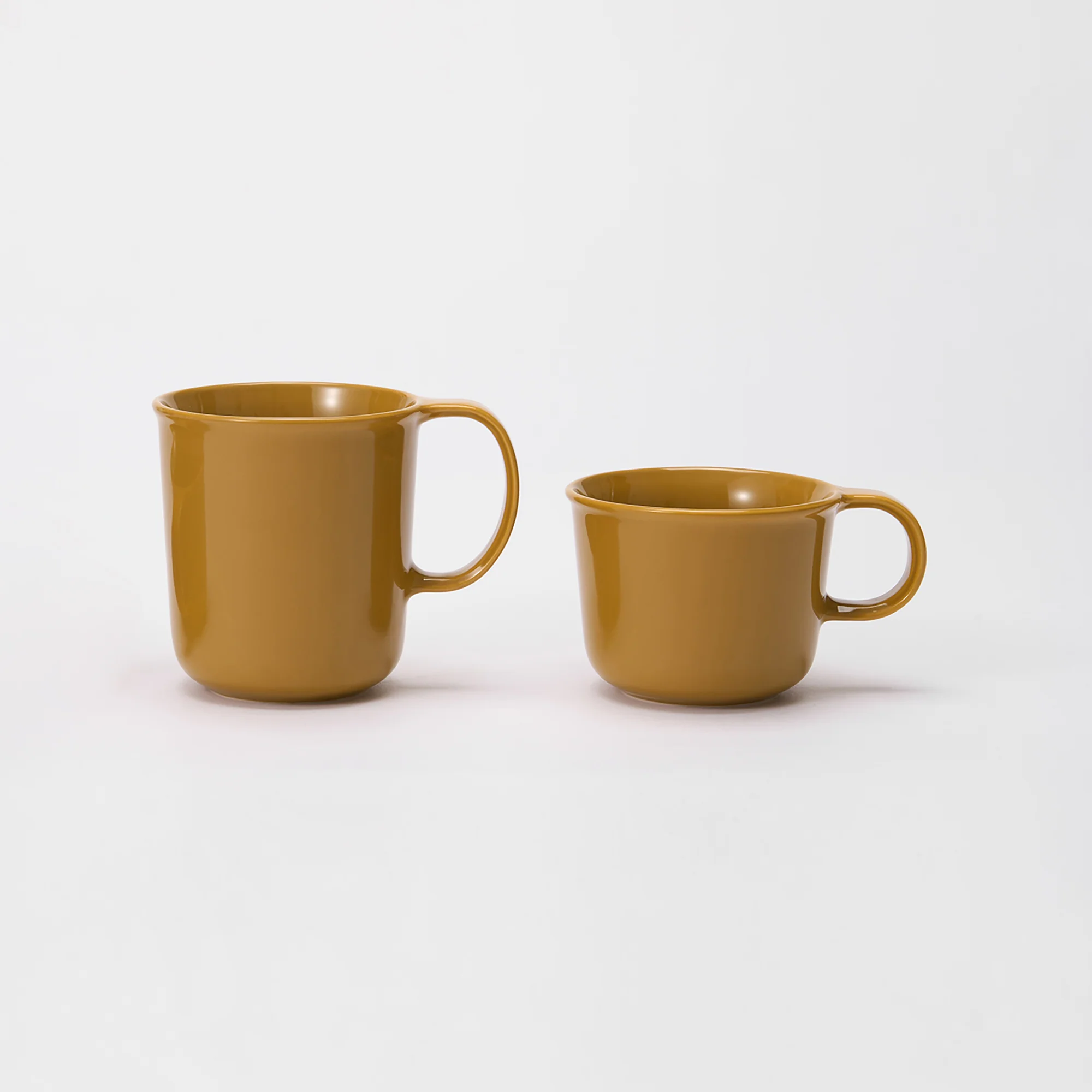 Stoneware Mug Cup (330 ml) - Mustard Yellow - Image 9