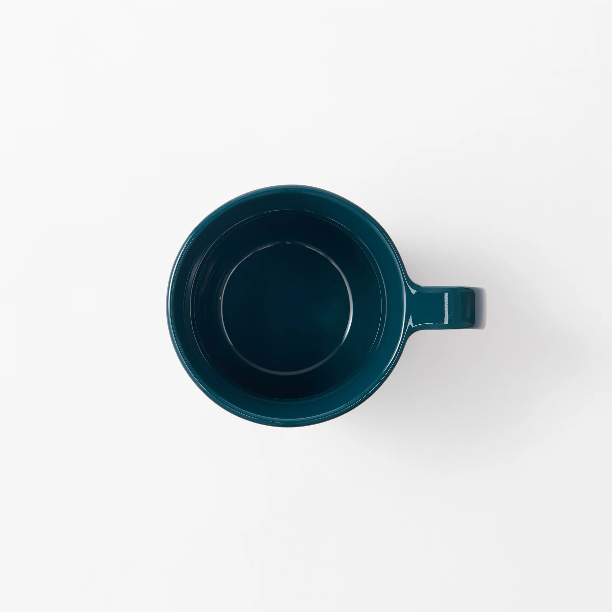 Stoneware Mug Cup (490 ml) - Dark Blue - Image 3