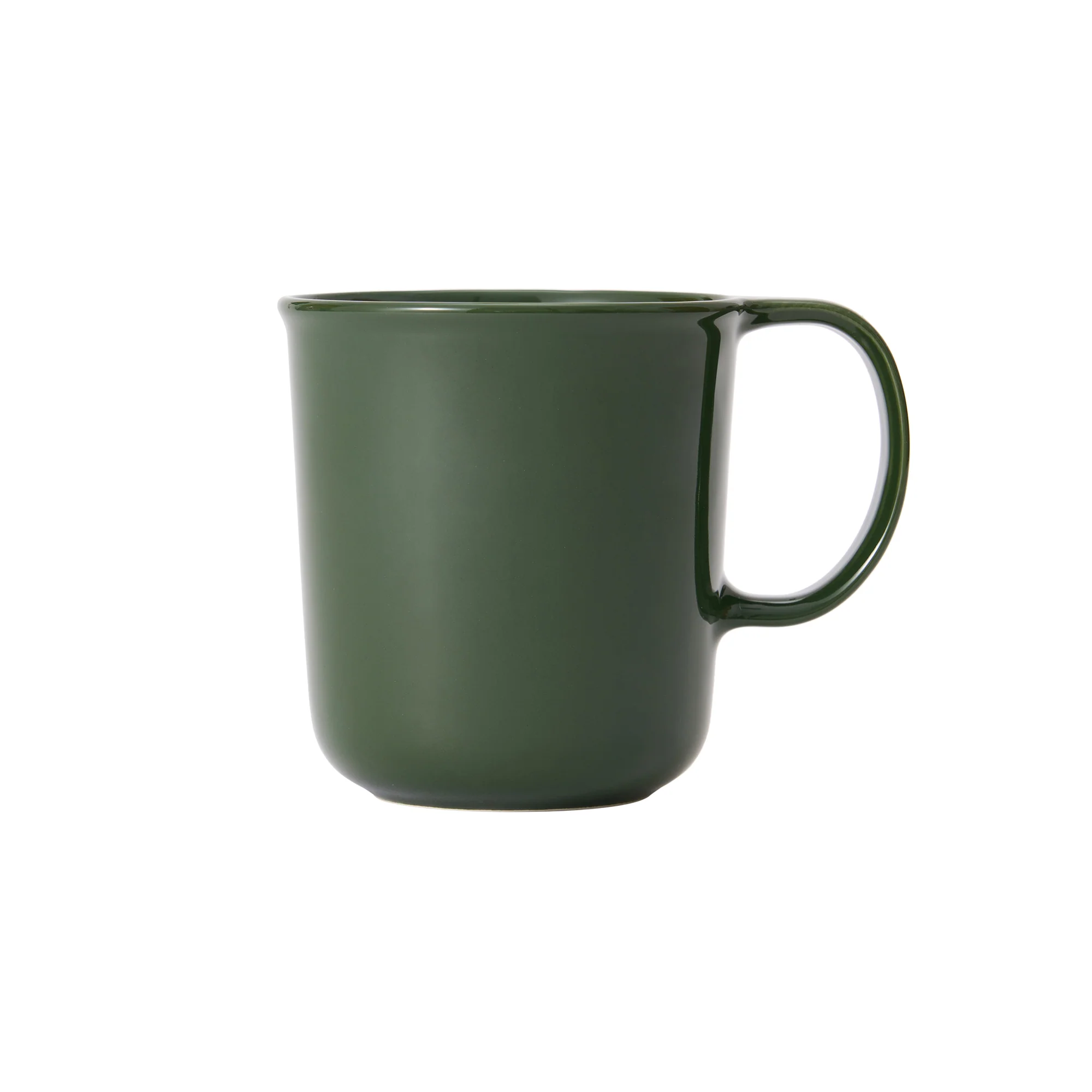 Stoneware Mug Cup (490 ml) - Dark Green
