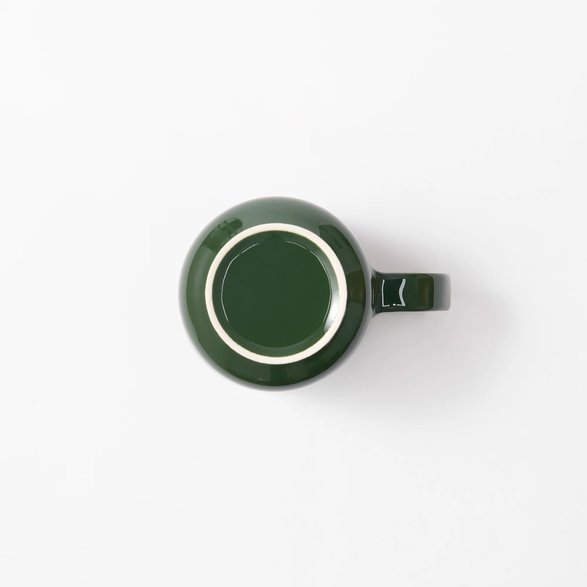 Stoneware Mug Cup (490 ml) - Dark Green - Image 4