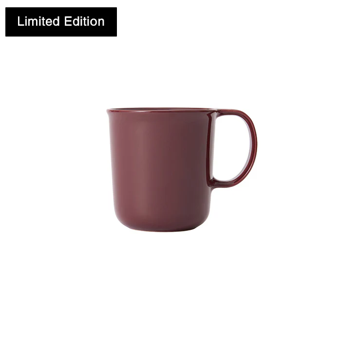 Stoneware Mug Cup (490 ml) - Dark Red