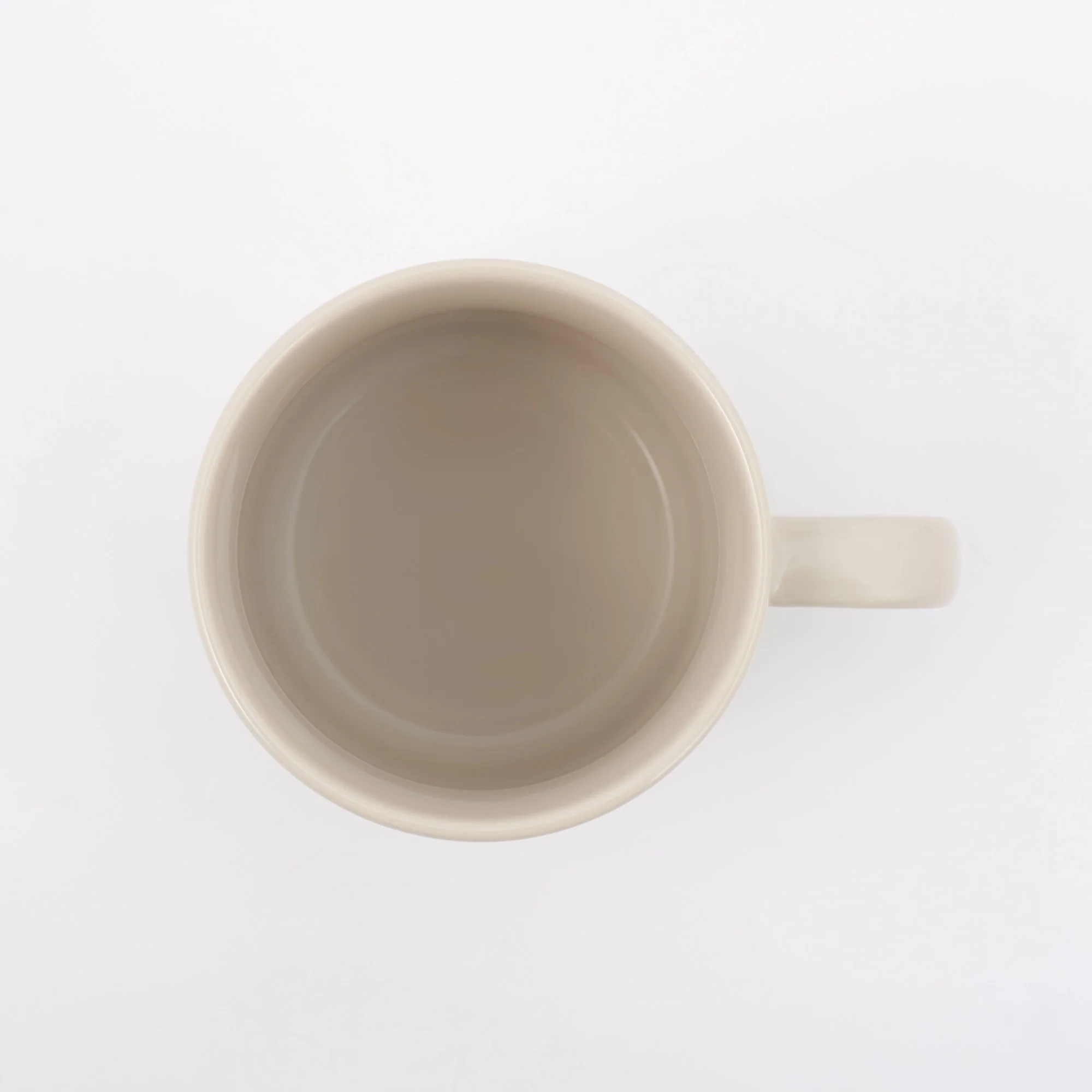 Stoneware Mug Cup (500 ml) - Grey Beige - Image 3