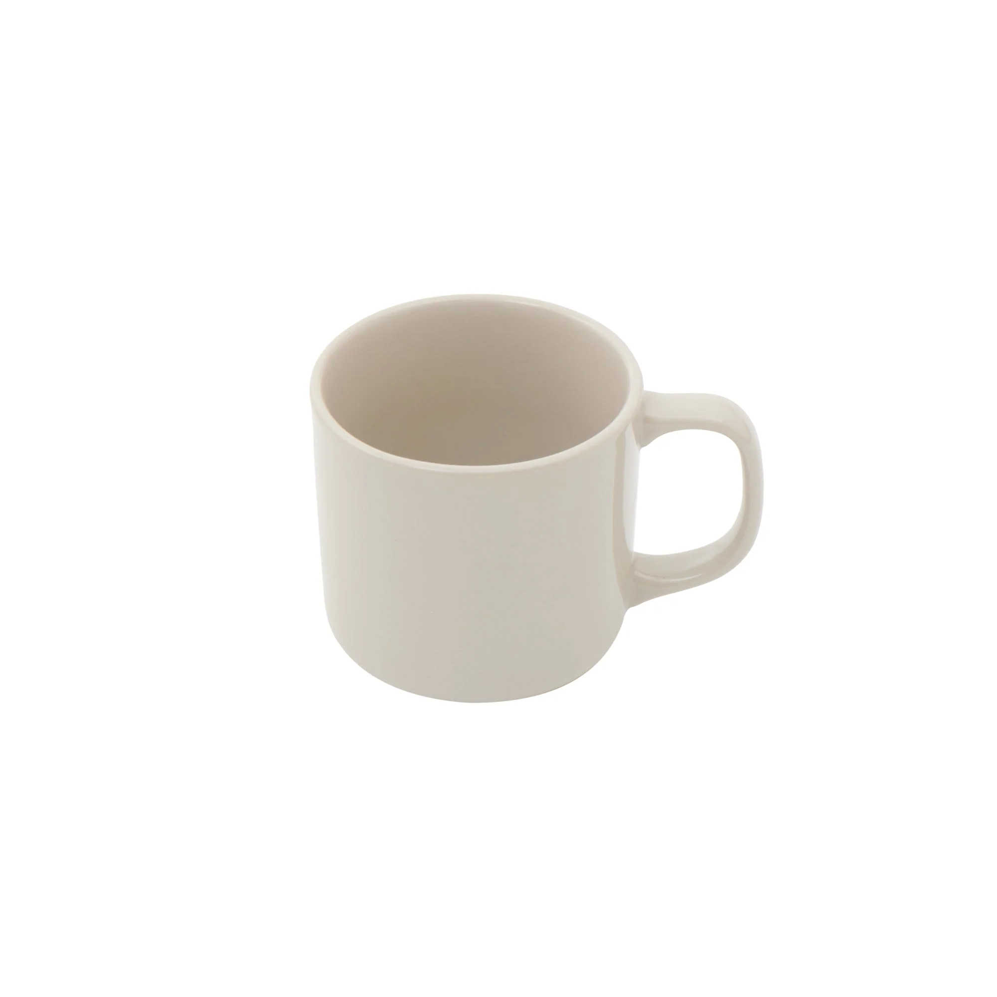 Stoneware Mug Cup (270 ml) - Grey Beige
