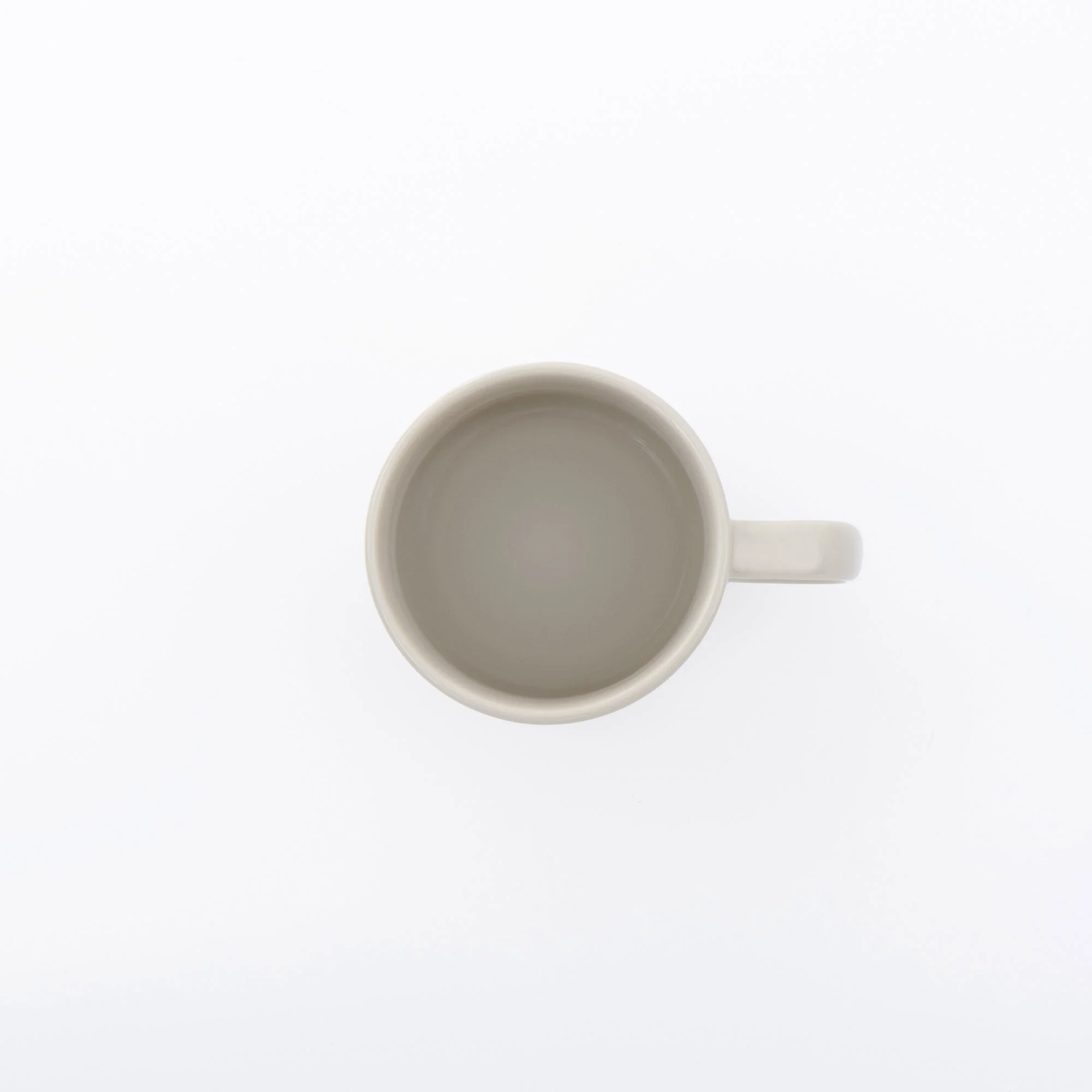 Stoneware Mug Cup (270 ml) - Grey Beige - Image 3