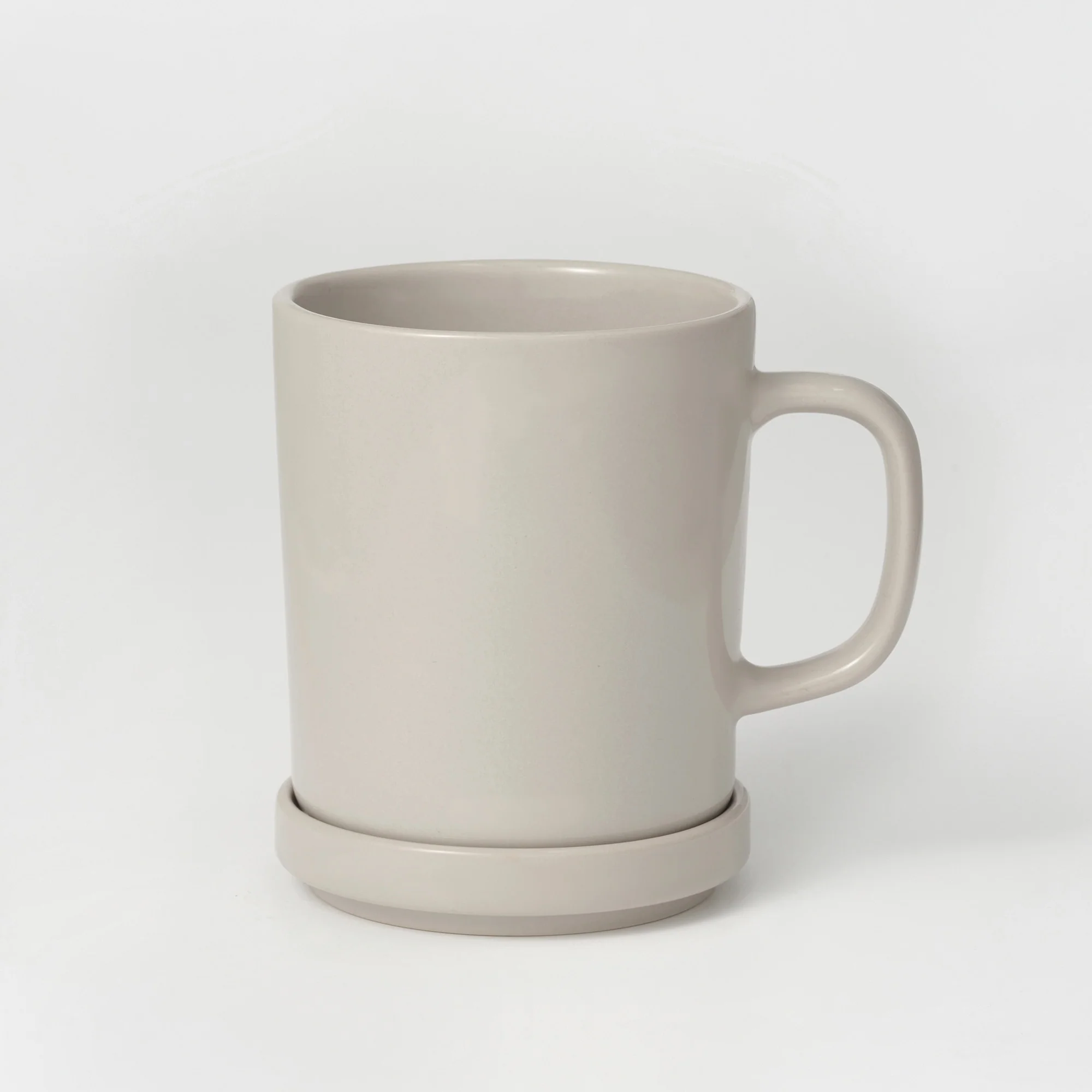 Stoneware Multi Saucer - Grey Beige - Image 5