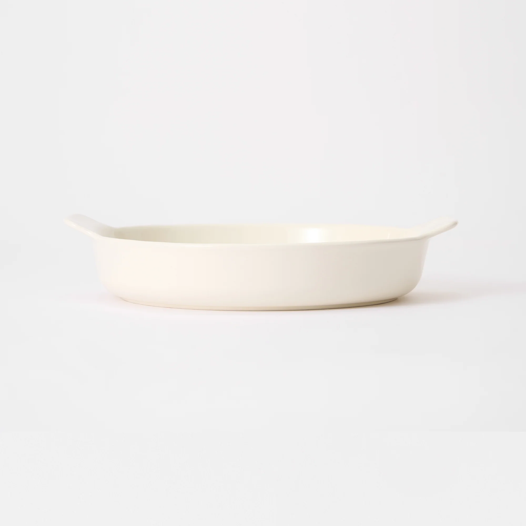 Stoneware Plate (Dia. 17 cm) - Off White - Image 3
