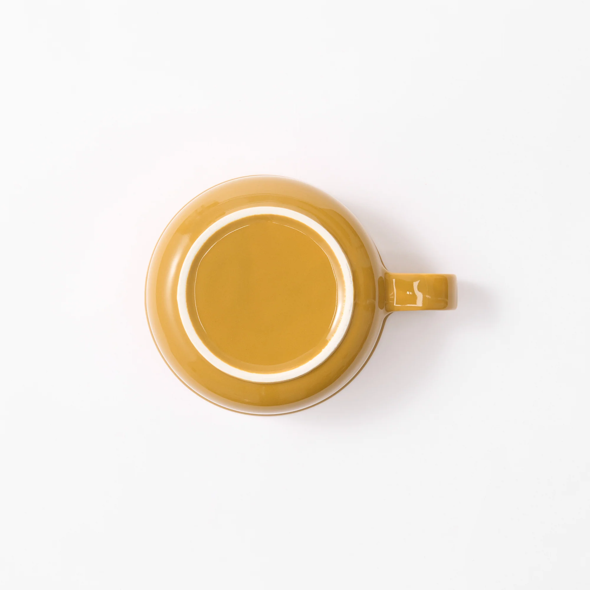 Stoneware Soup Mug Cup - Mustard Yellow - Image 4