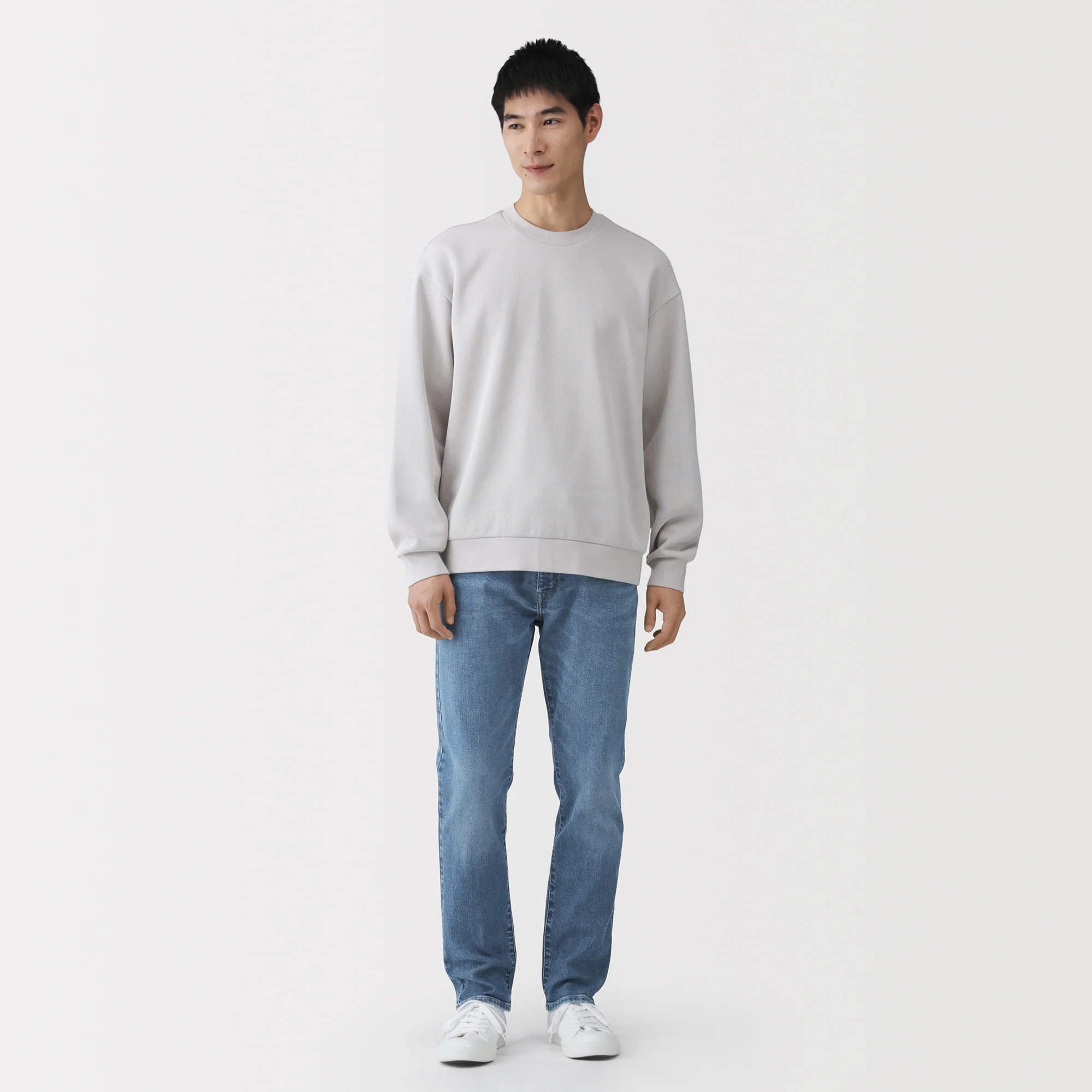 Stretch Denim Slim Pants