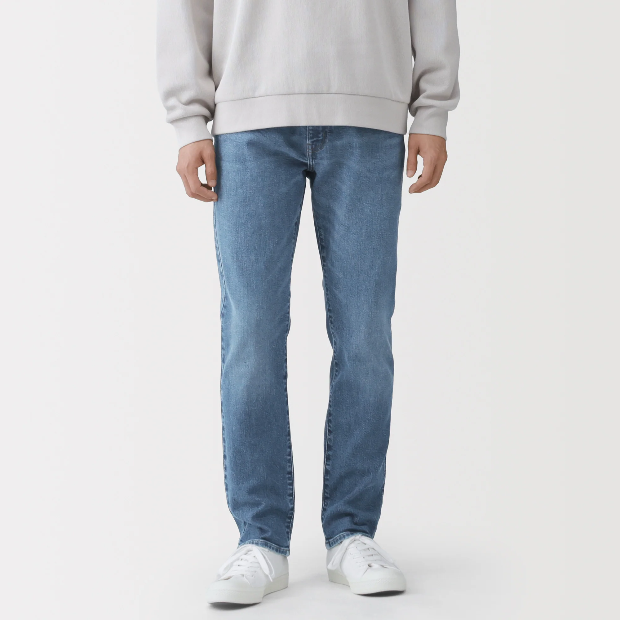 Stretch Denim Slim Pants - Image 3