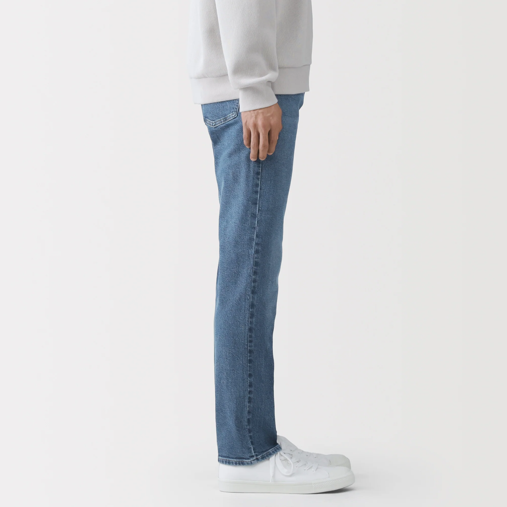 Stretch Denim Slim Pants - Image 5
