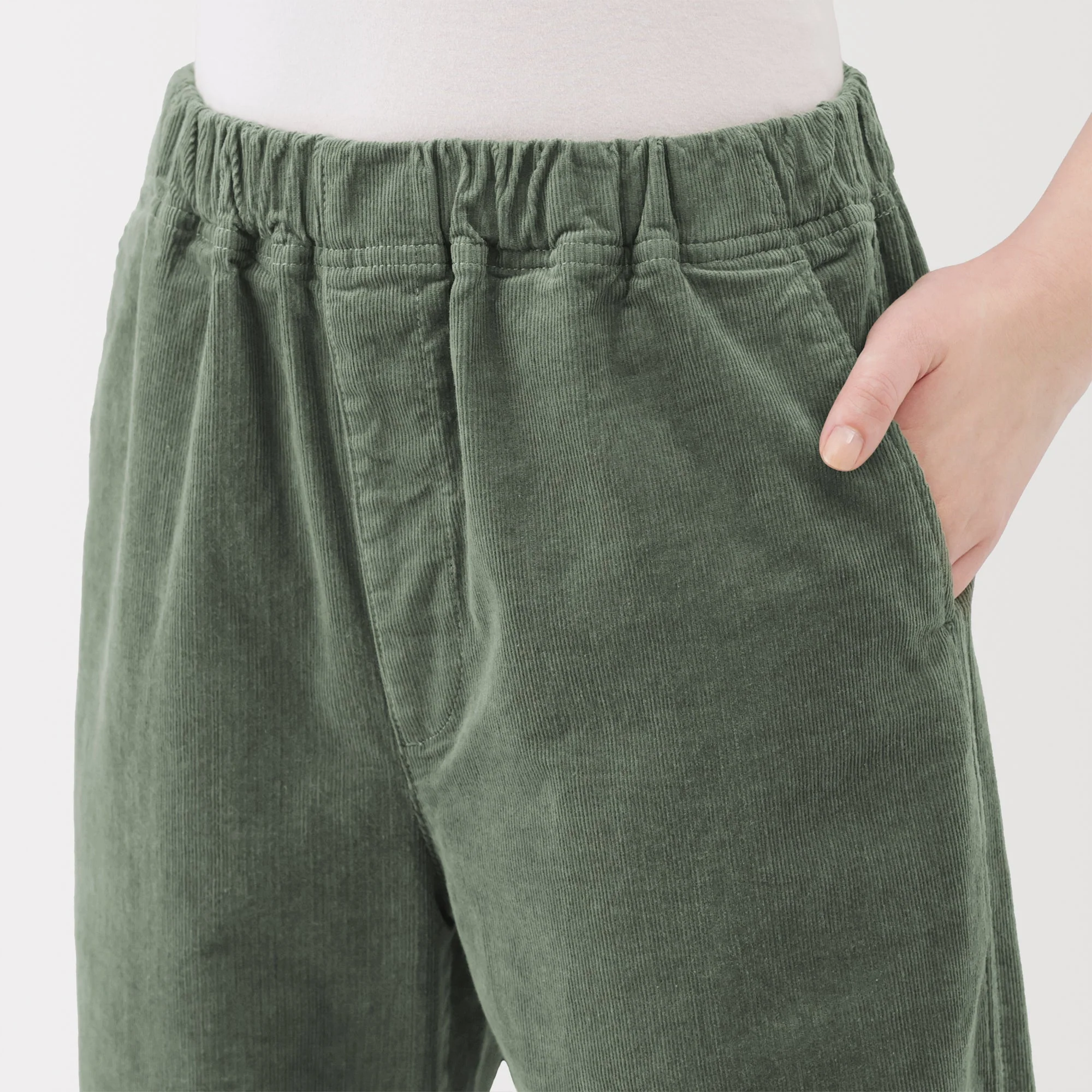 Corduroy Easy Pants - Image 5