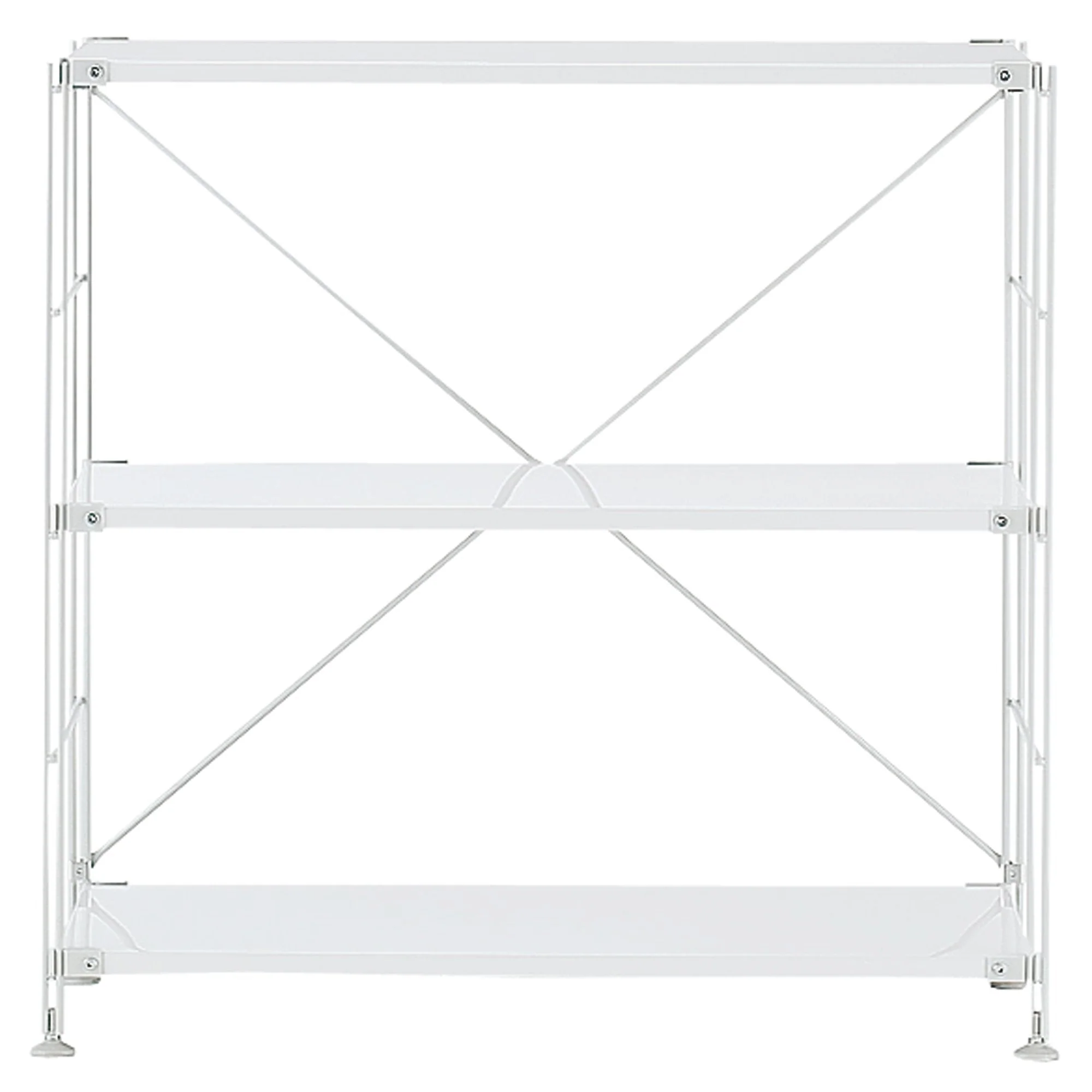 SUS Shelving Unit - Light Grey - Wide - Small