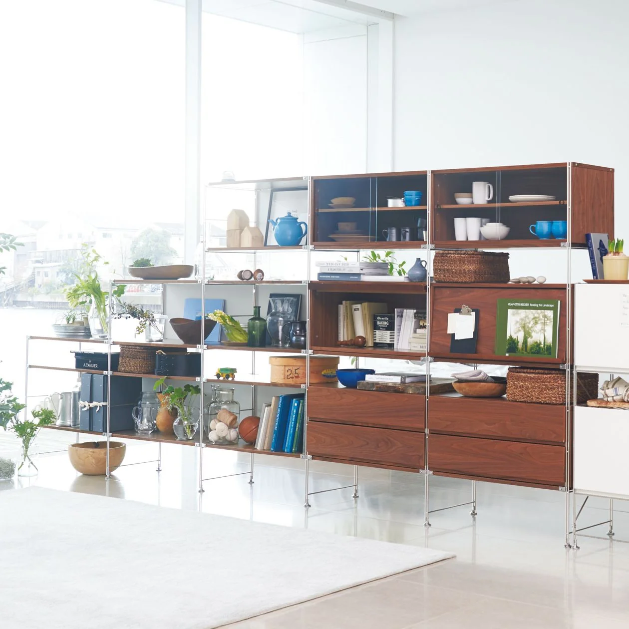 SUS Shelving Unit Stainless Steel Additional Frame -  Small (H83 cm) - Image 3