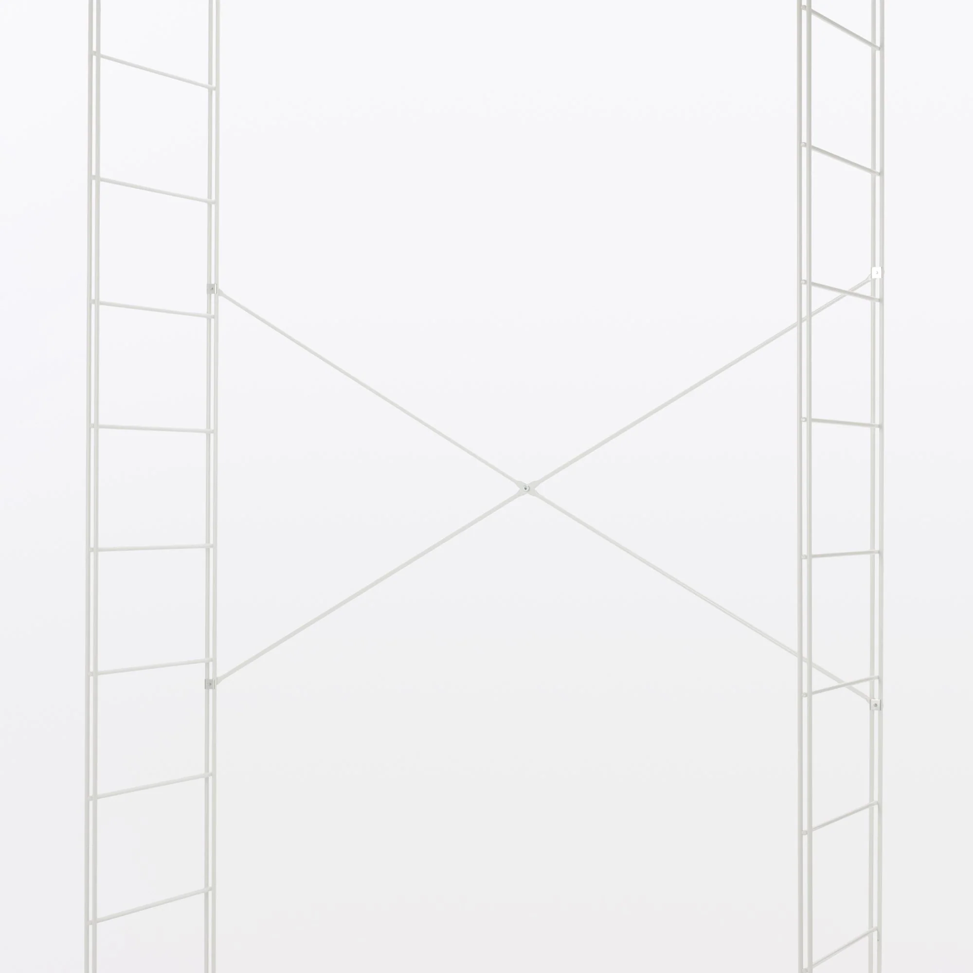 SUS Shelving Unit Cross Bar - White Grey - Extra Wide - Image 2
