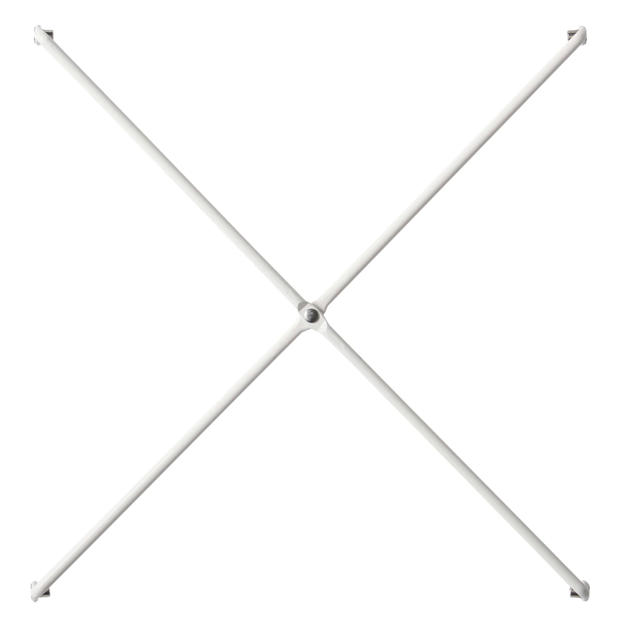 SUS Shelving Unit Side Cross Bars - White Grey (2 Pack)
