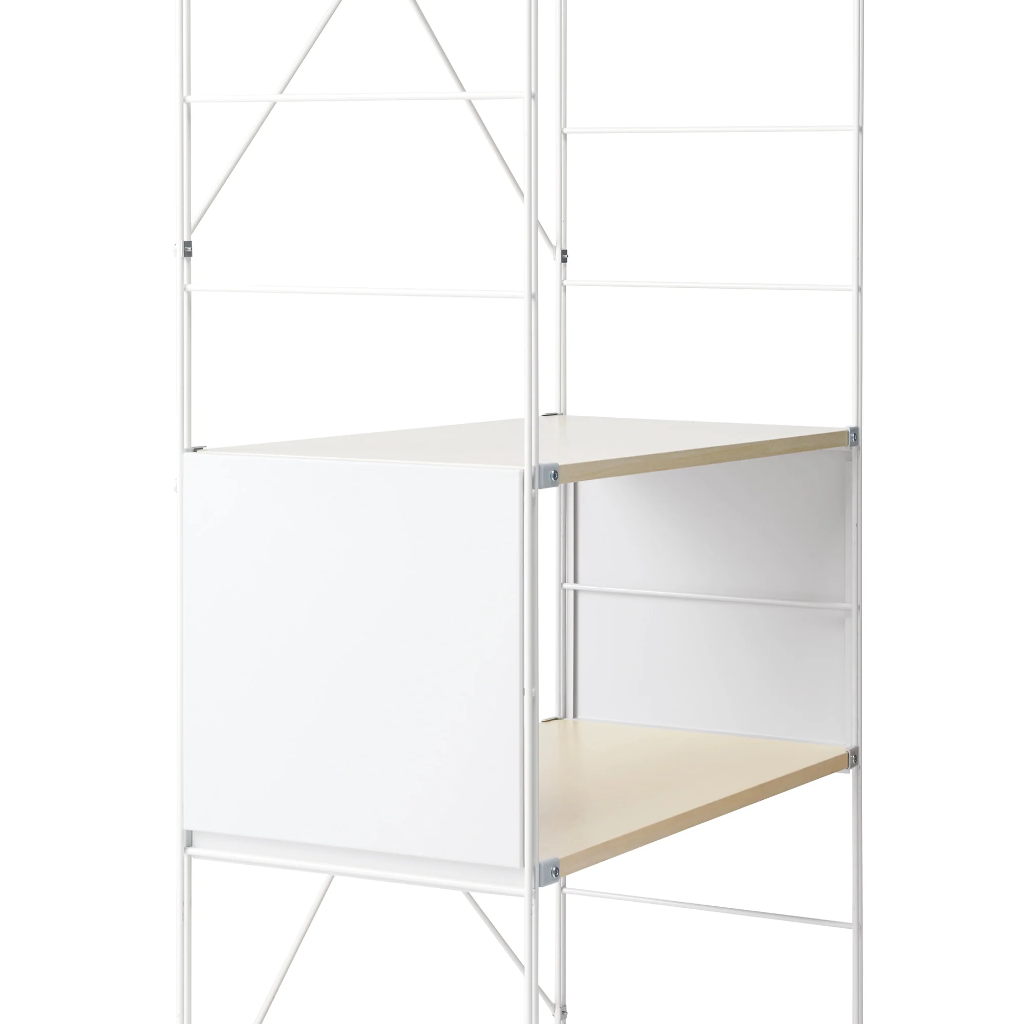 SUS Shelving Unit Side Panel - Light Grey - Small
