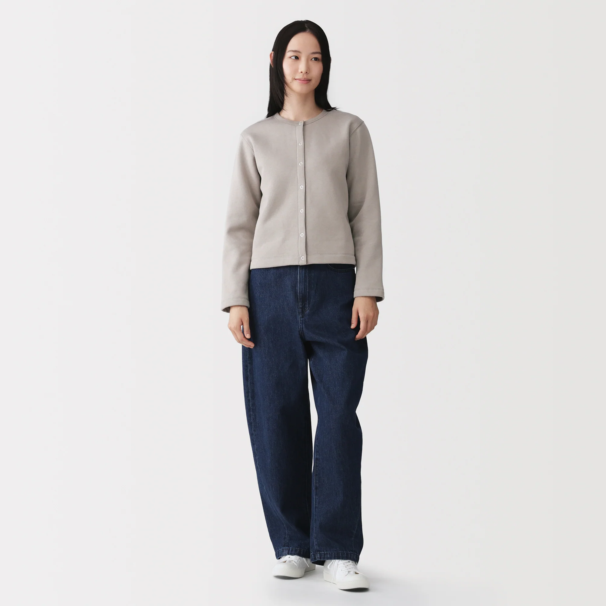 Sweatshirt Cardigan - Image 20