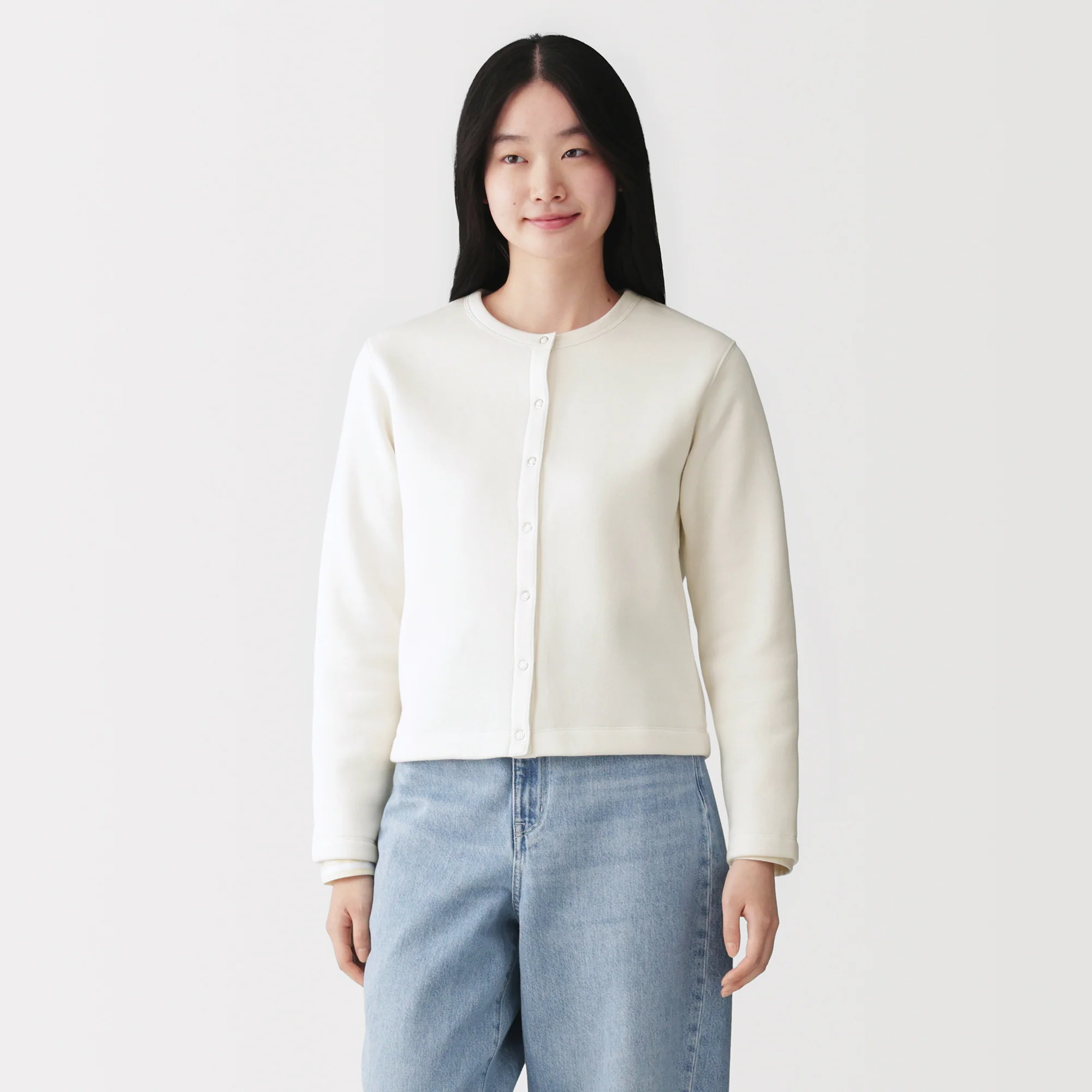 Sweatshirt Cardigan - Image 27