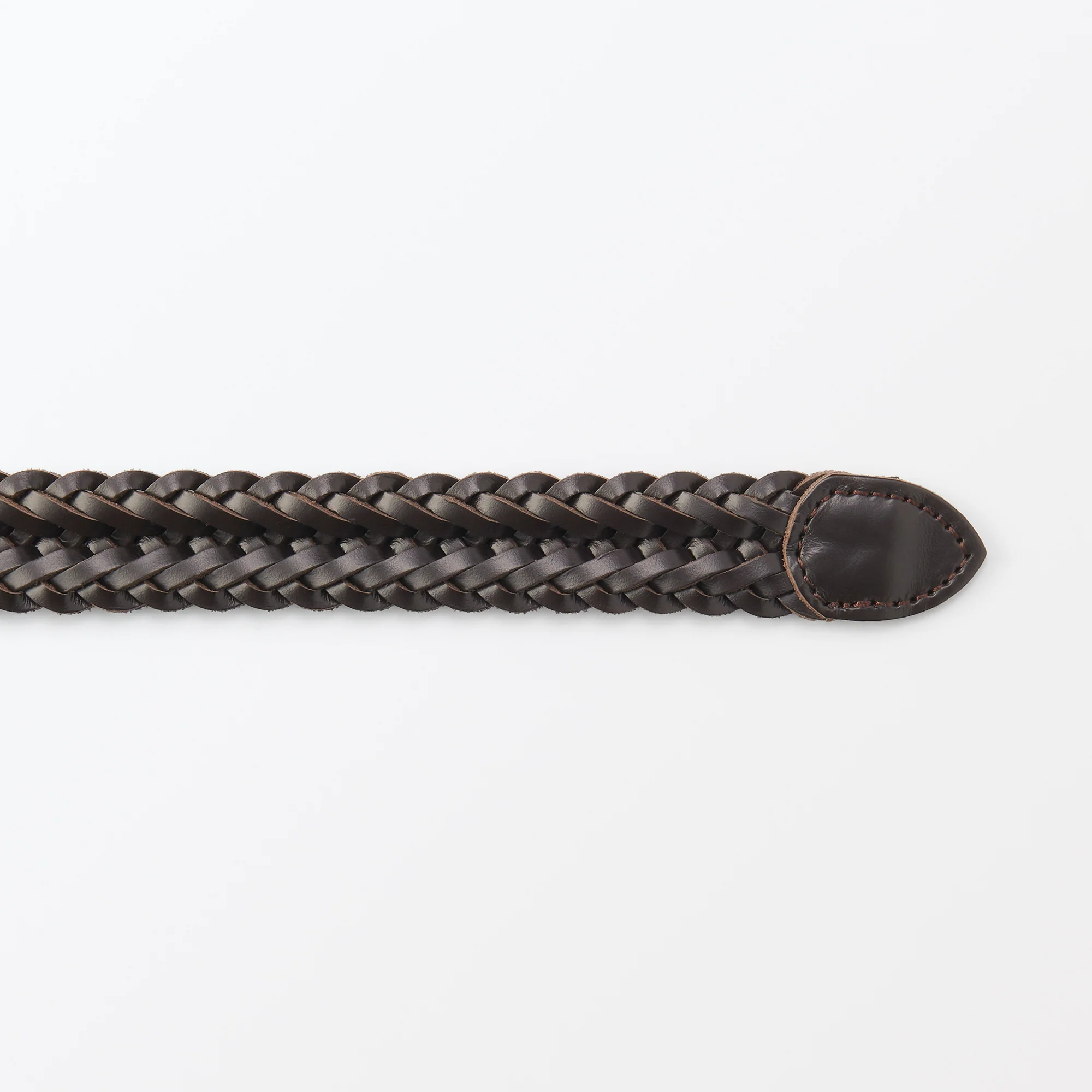 Tanned Leather Hand-Knitted Belt - Image 14