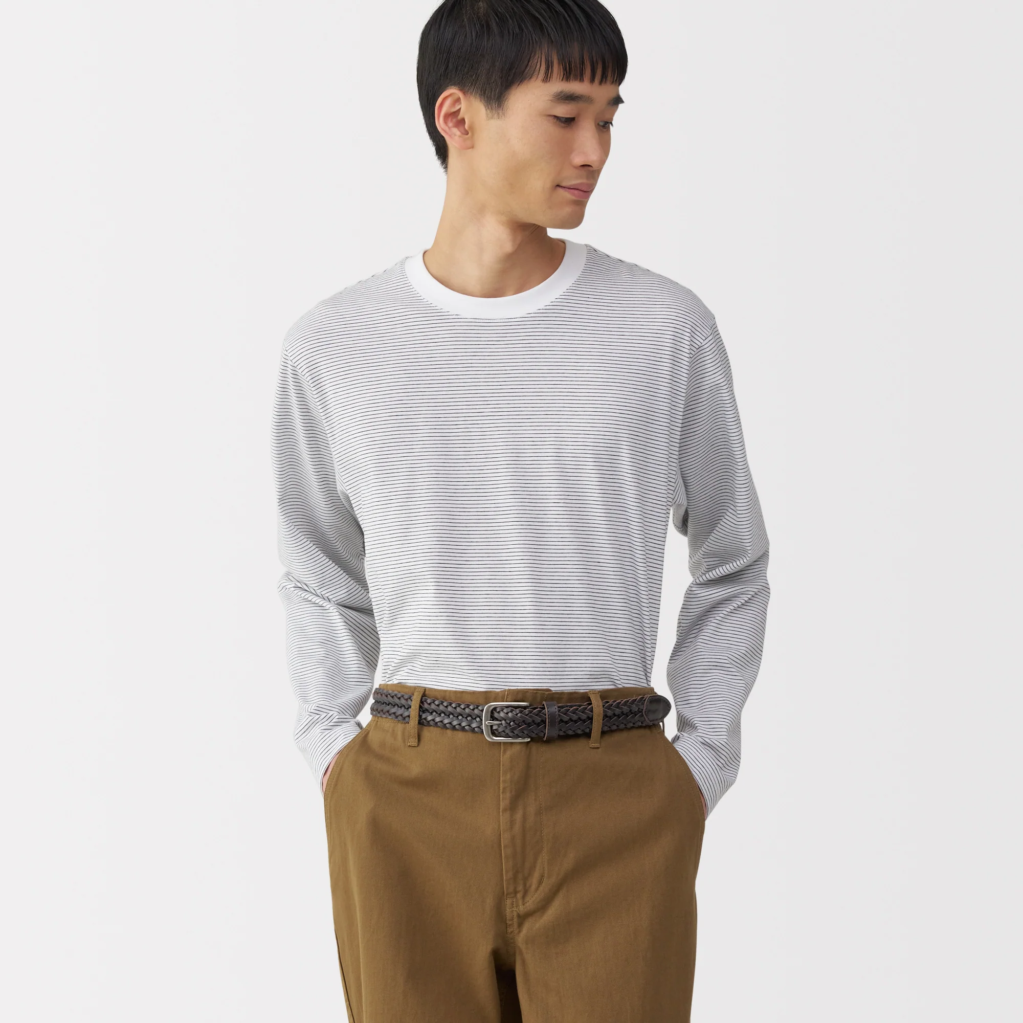 Tanned Leather Hand-Knitted Belt - Image 16