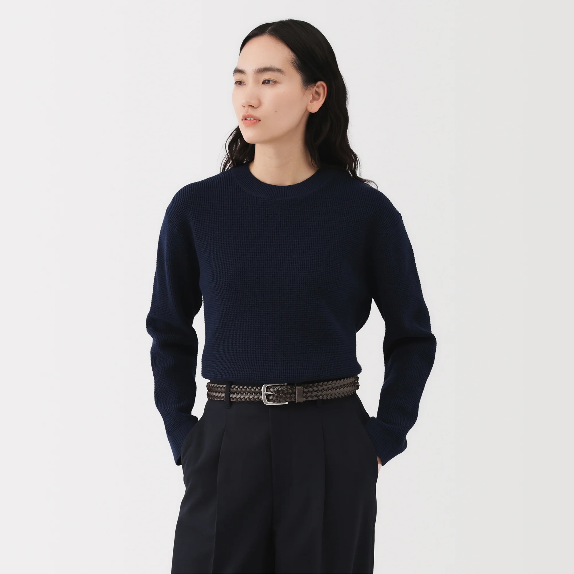 Tanned Leather Hand-Knitted Belt - Image 18
