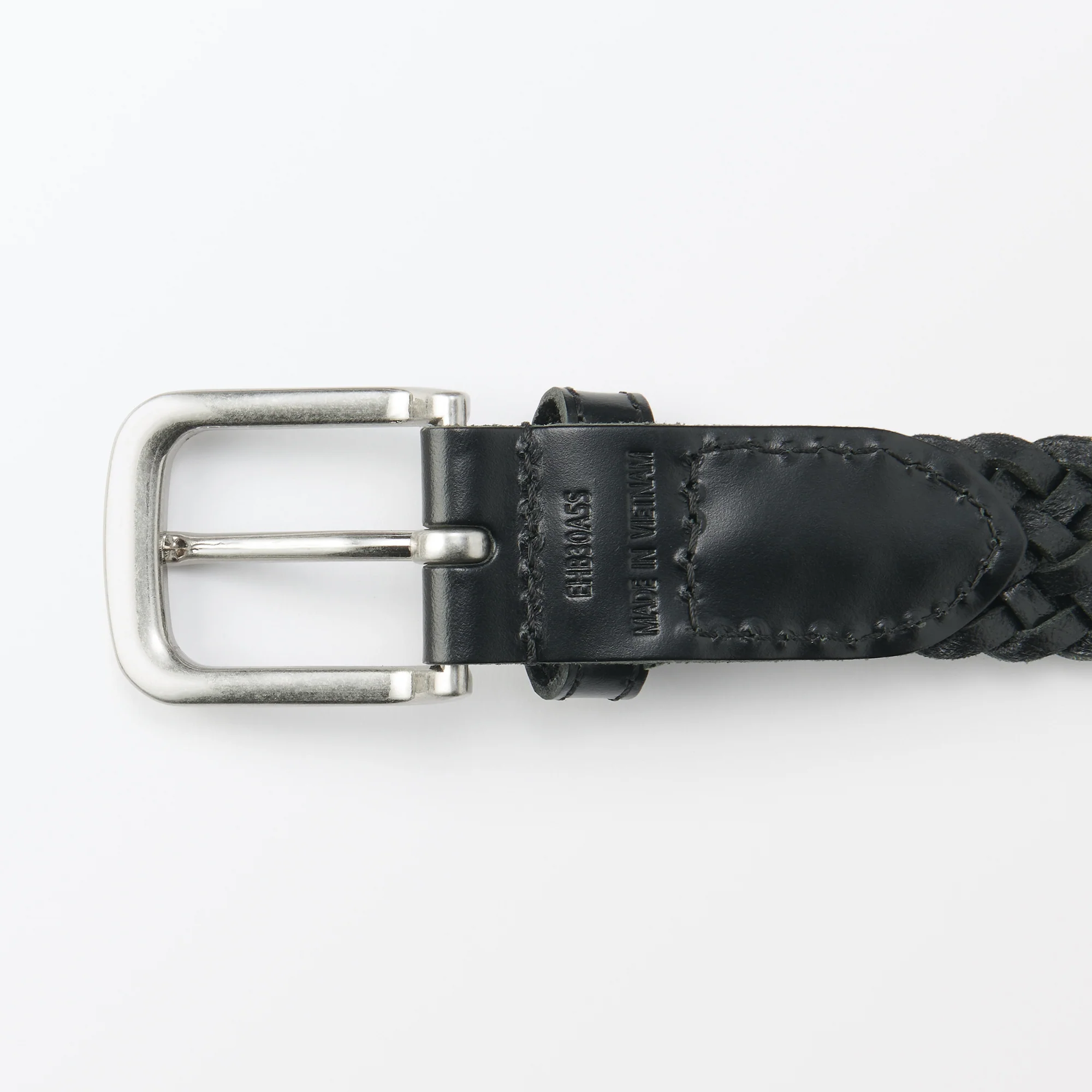 Tanned Leather Hand-Knitted Belt - Image 4