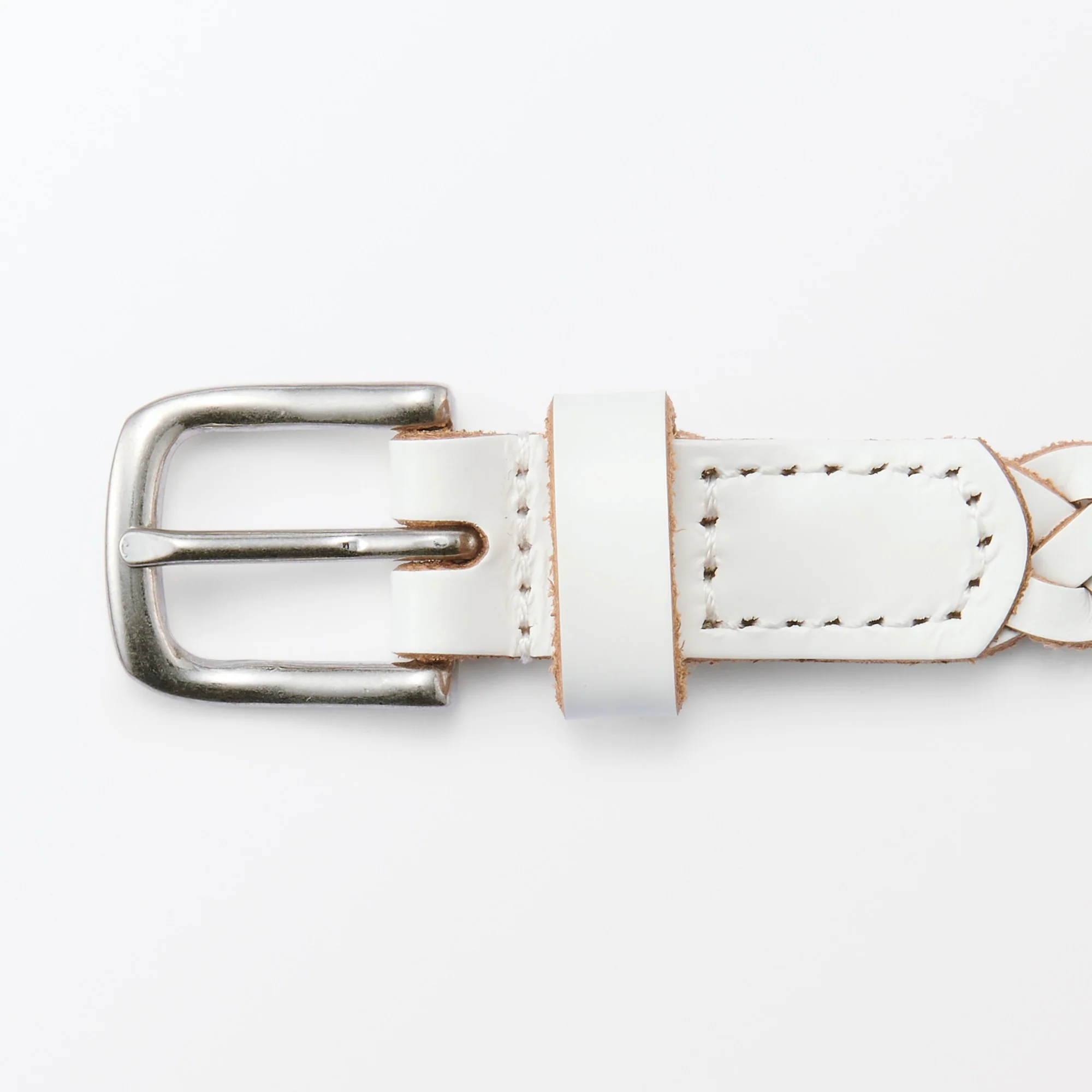 Tanned Leather Skinny Belt - Image 3