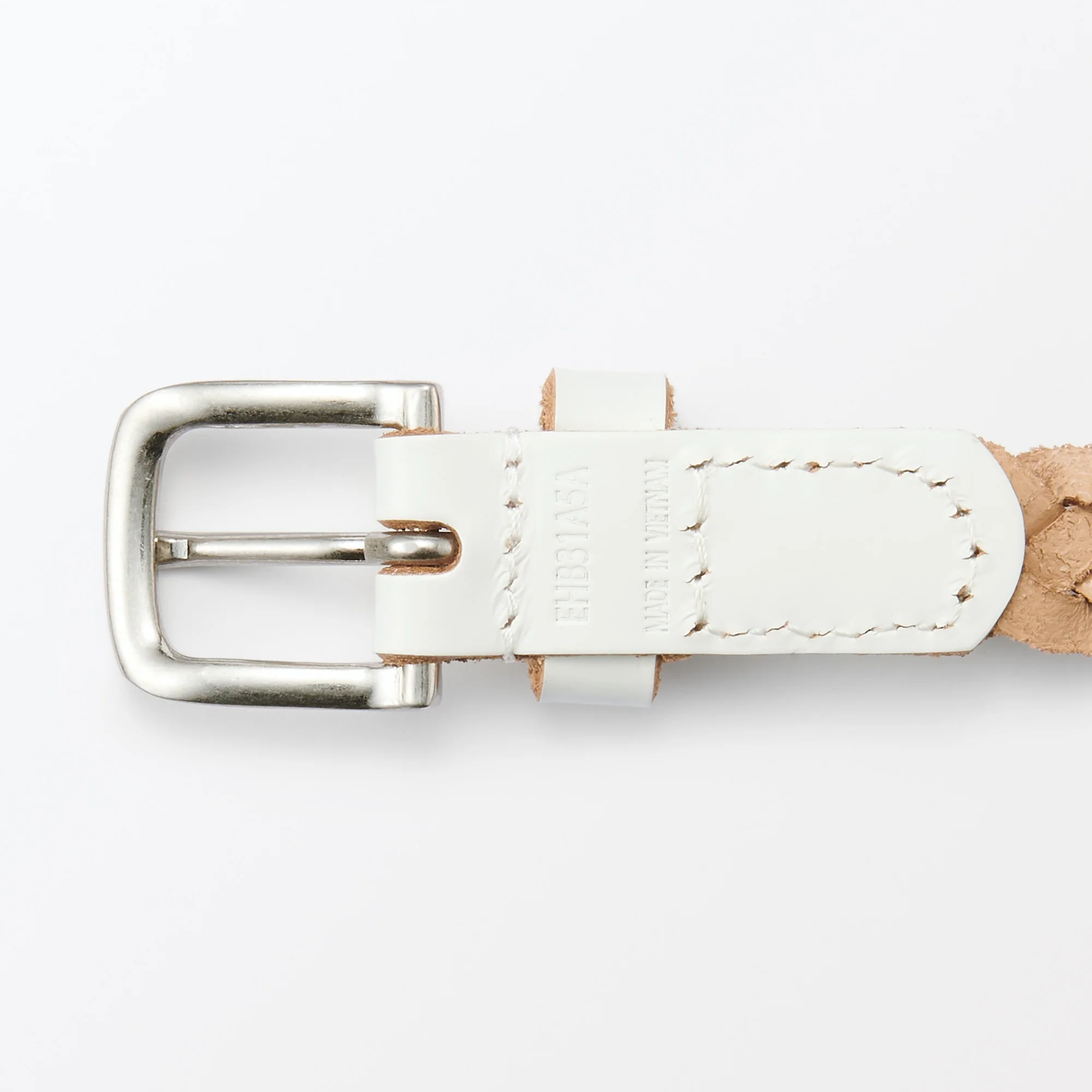 Tanned Leather Skinny Belt - Image 4