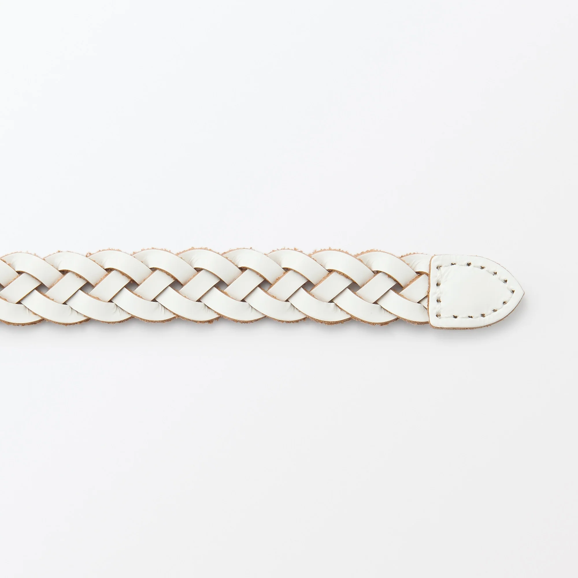 Tanned Leather Skinny Belt - Image 5
