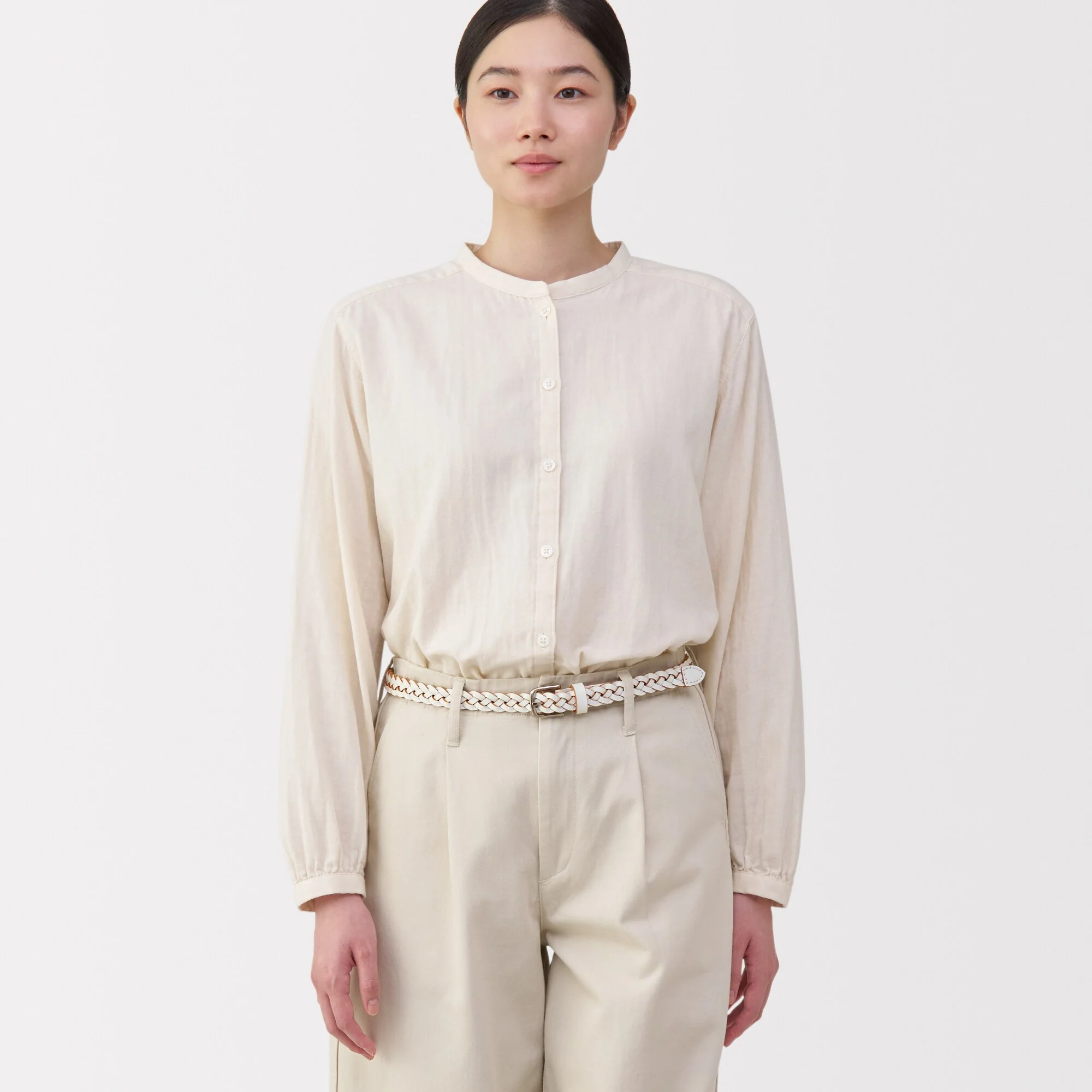 Tanned Leather Skinny Belt - Image 7