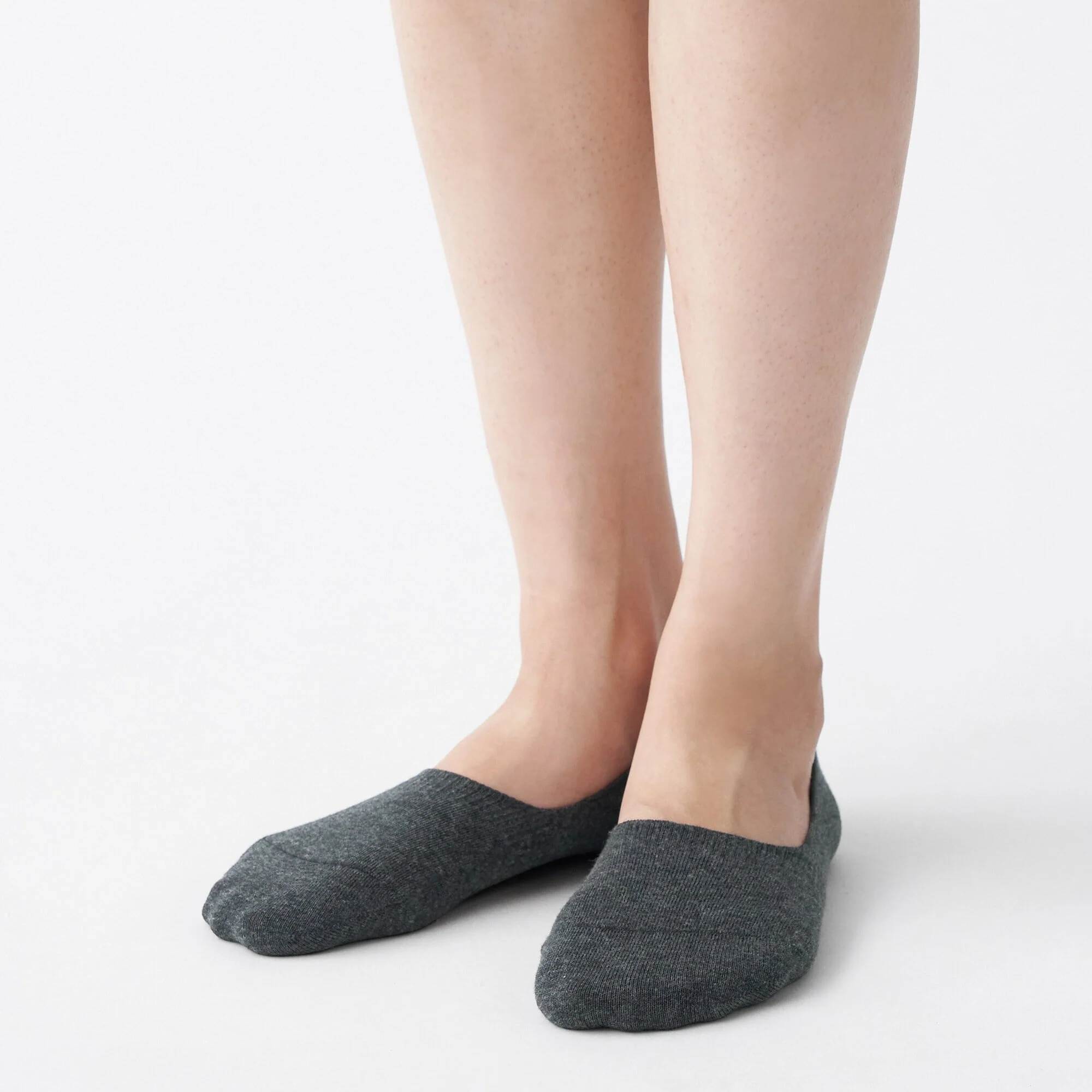 Thin No Show Socks with Heel Grips 21-25cm - Image 14