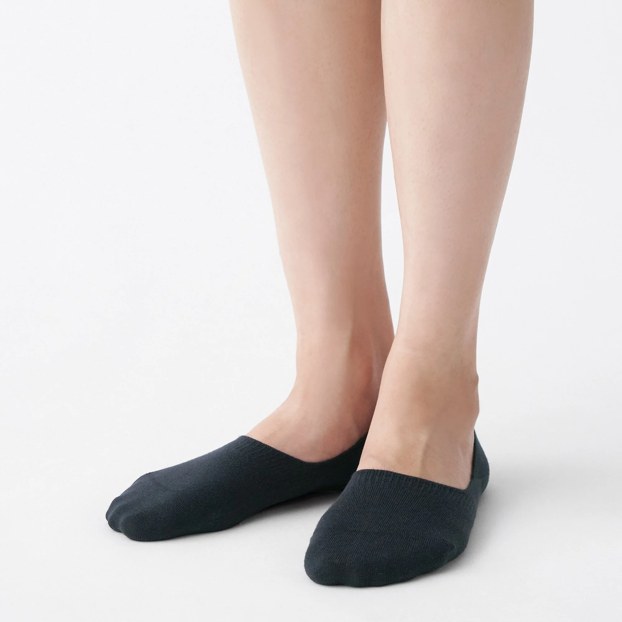 Thin No Show Socks with Heel Grips 21-25cm - Image 18