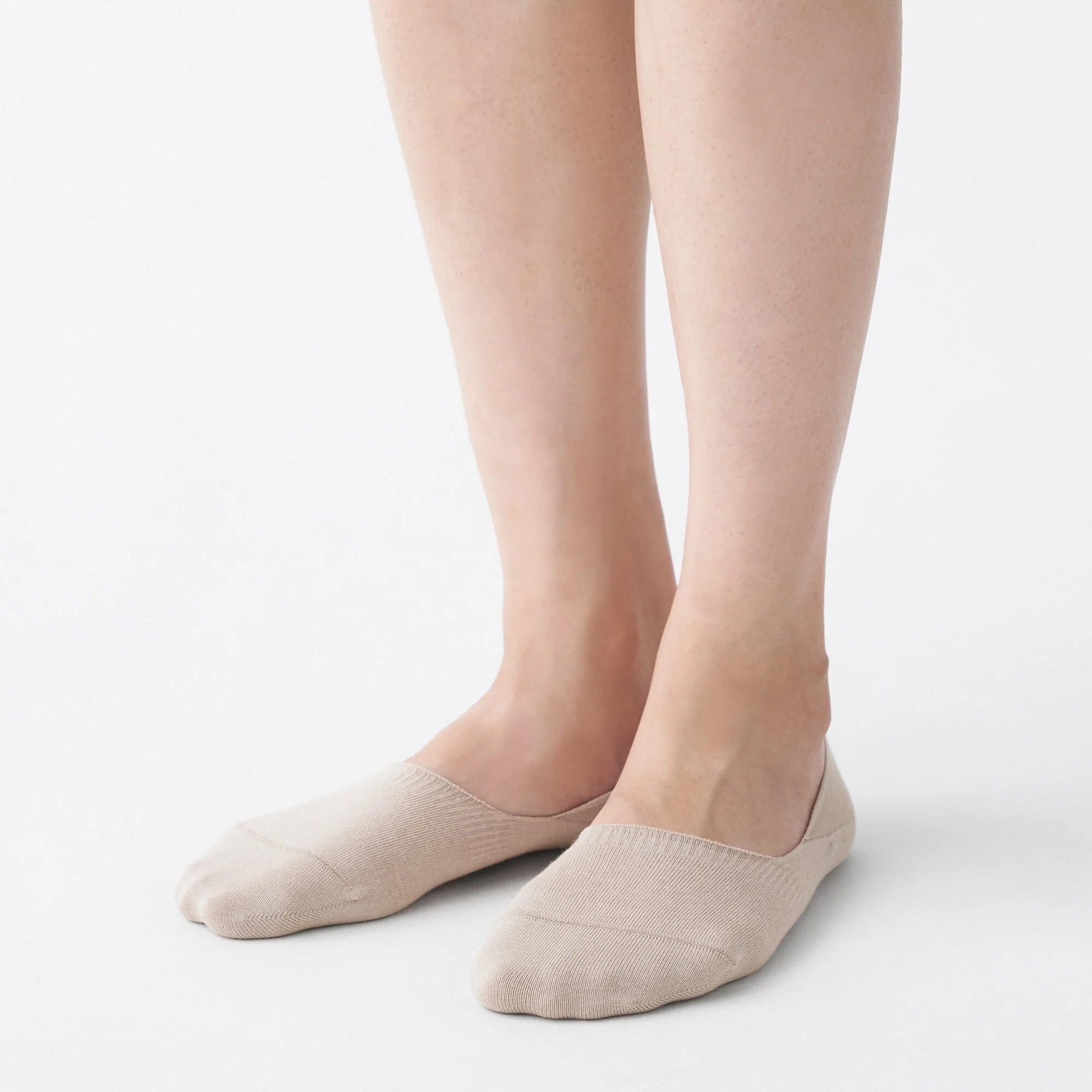 Thin No Show Socks with Heel Grips 21-25cm - Image 22