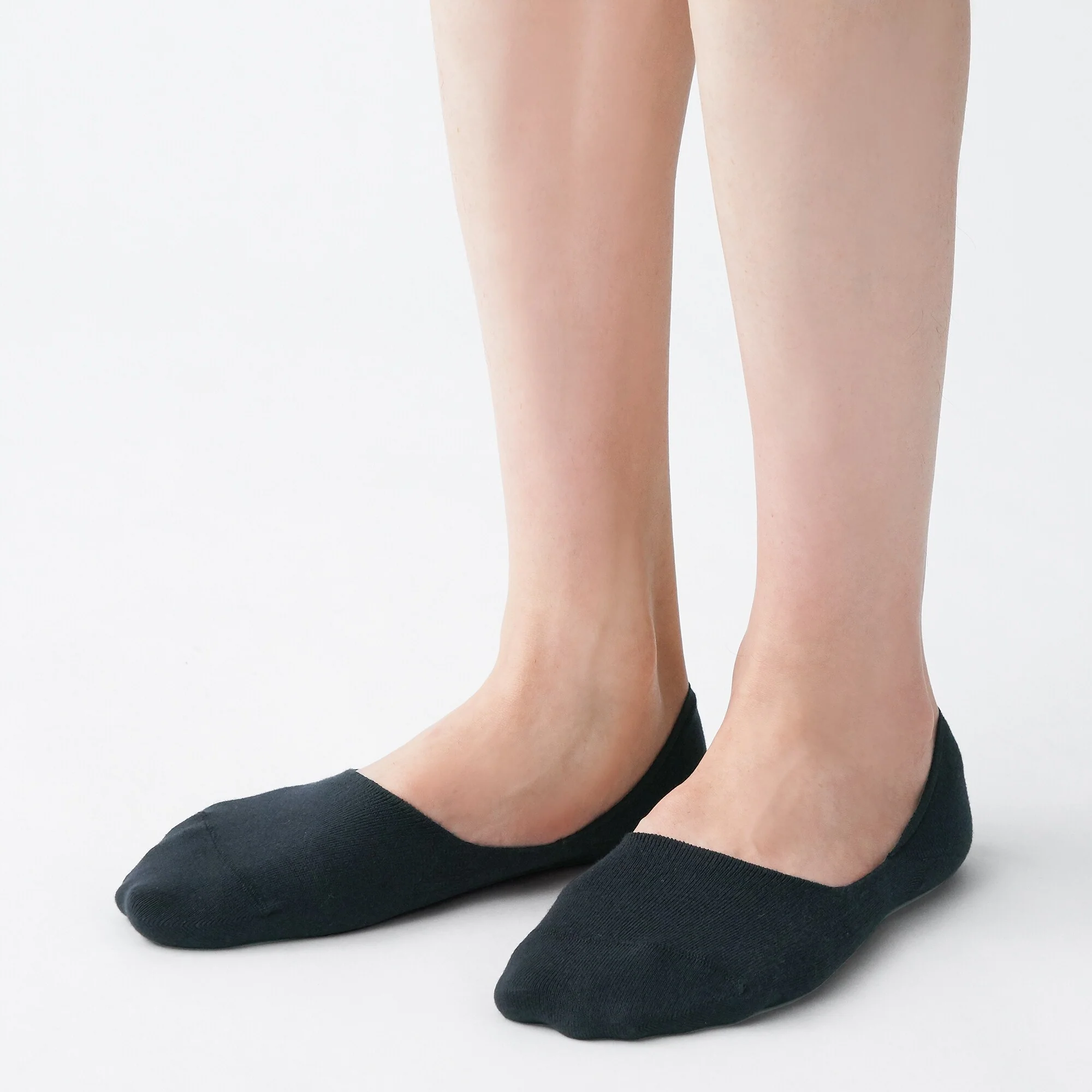 Thin No Show Socks with Heel Grips 25-30cm - Image 10