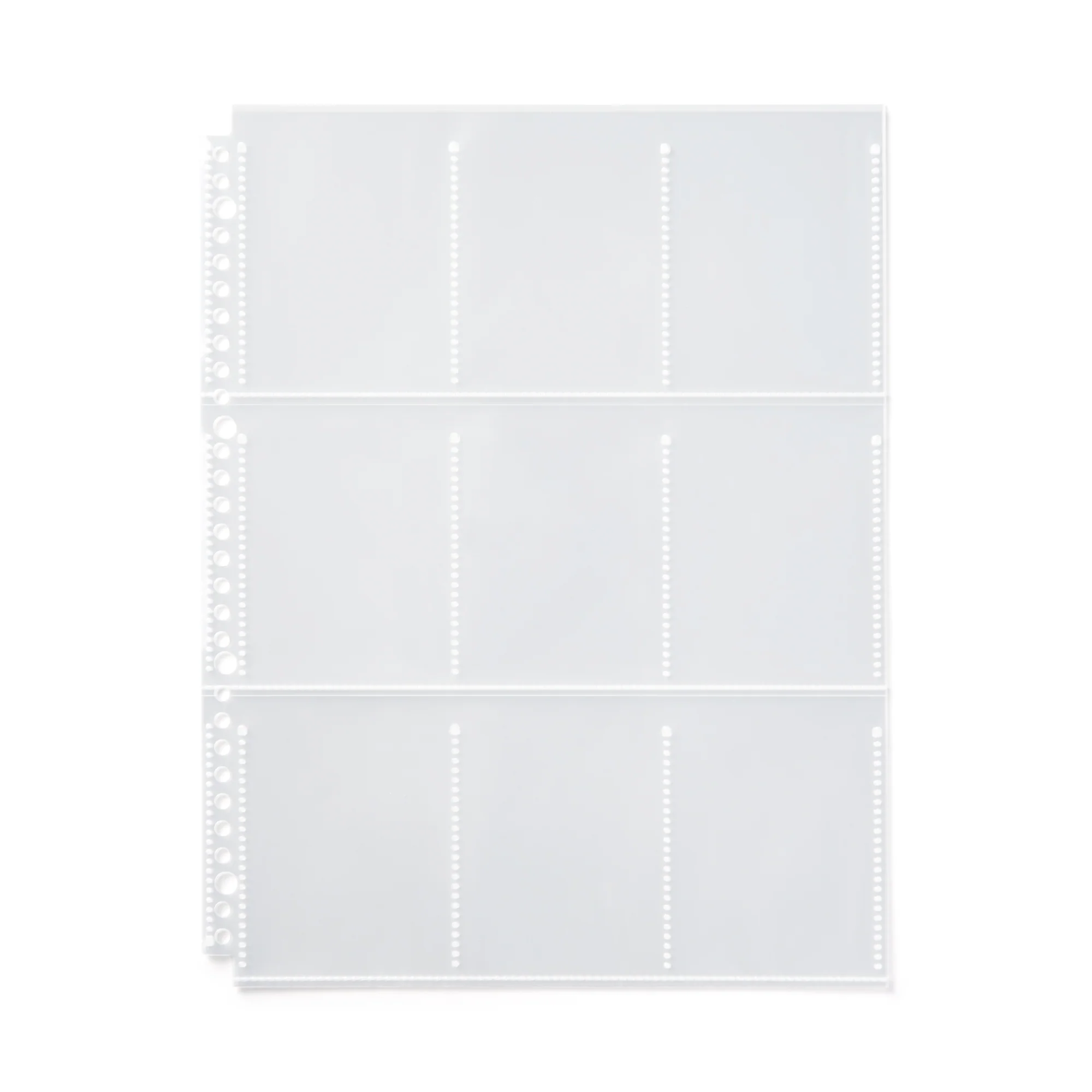 Trading Card 9-Pocket Refill for A4 Wide Organizer