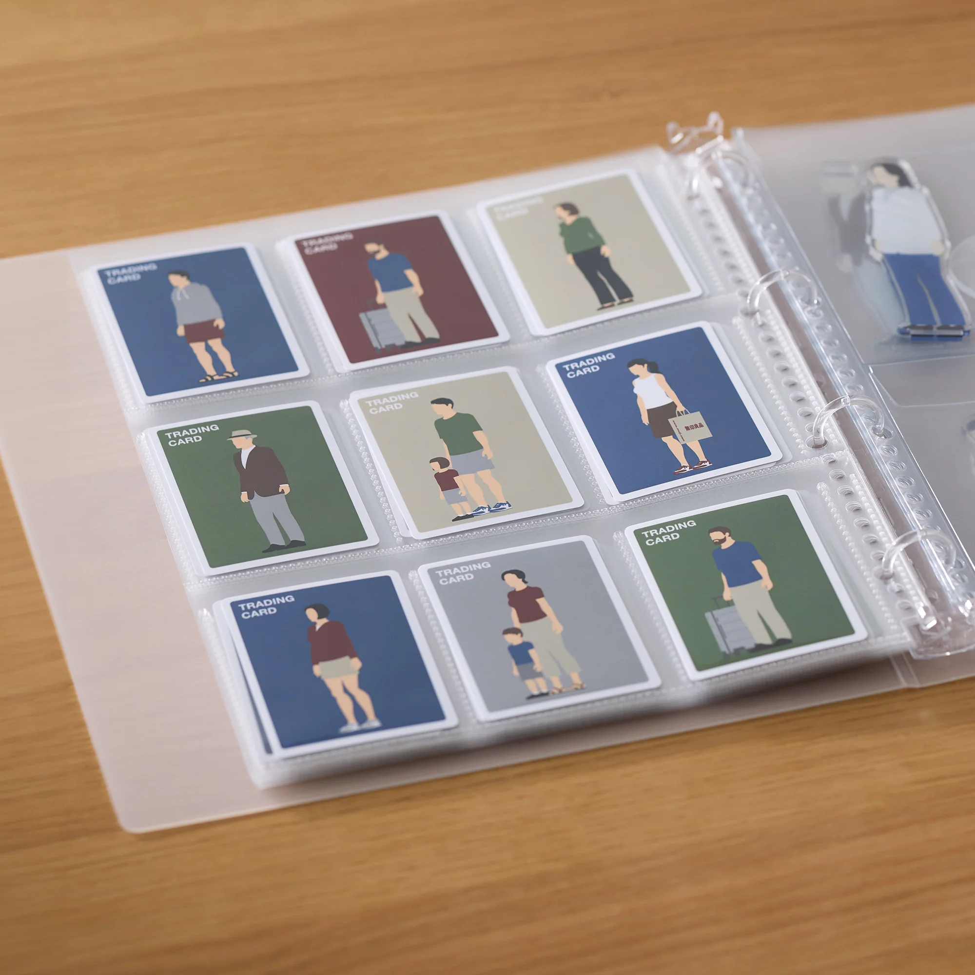 Trading Card 9-Pocket Refill for A4 Wide Organizer - Image 2