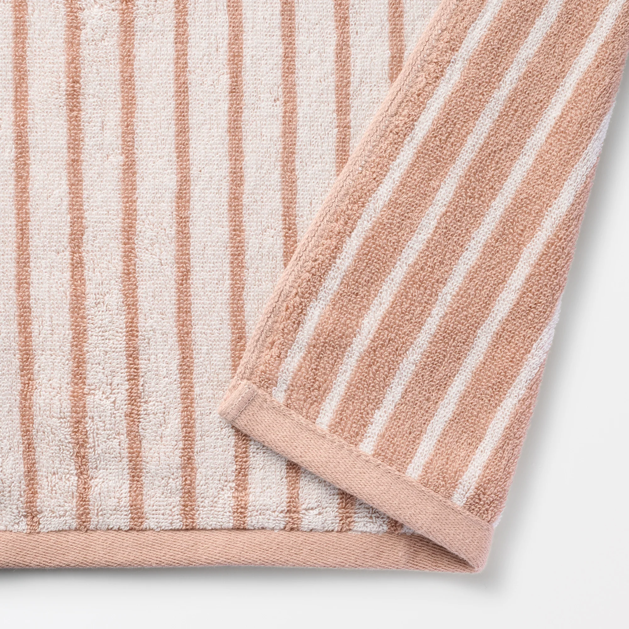 Twin Pile Reversible Stripe Face Towel - Image 2