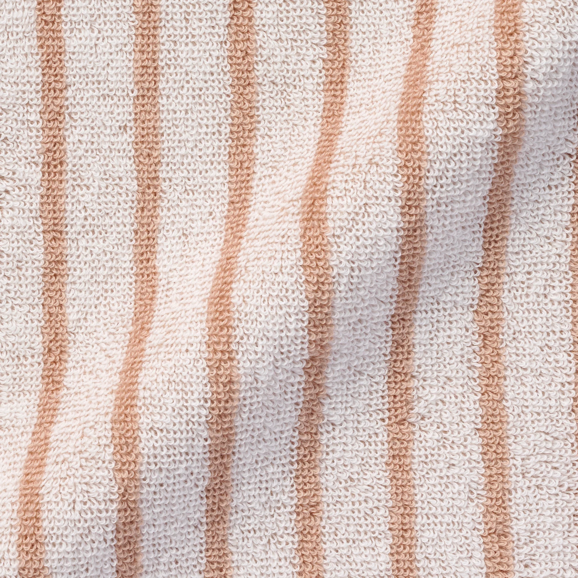 Twin Pile Reversible Stripe Face Towel - Image 3