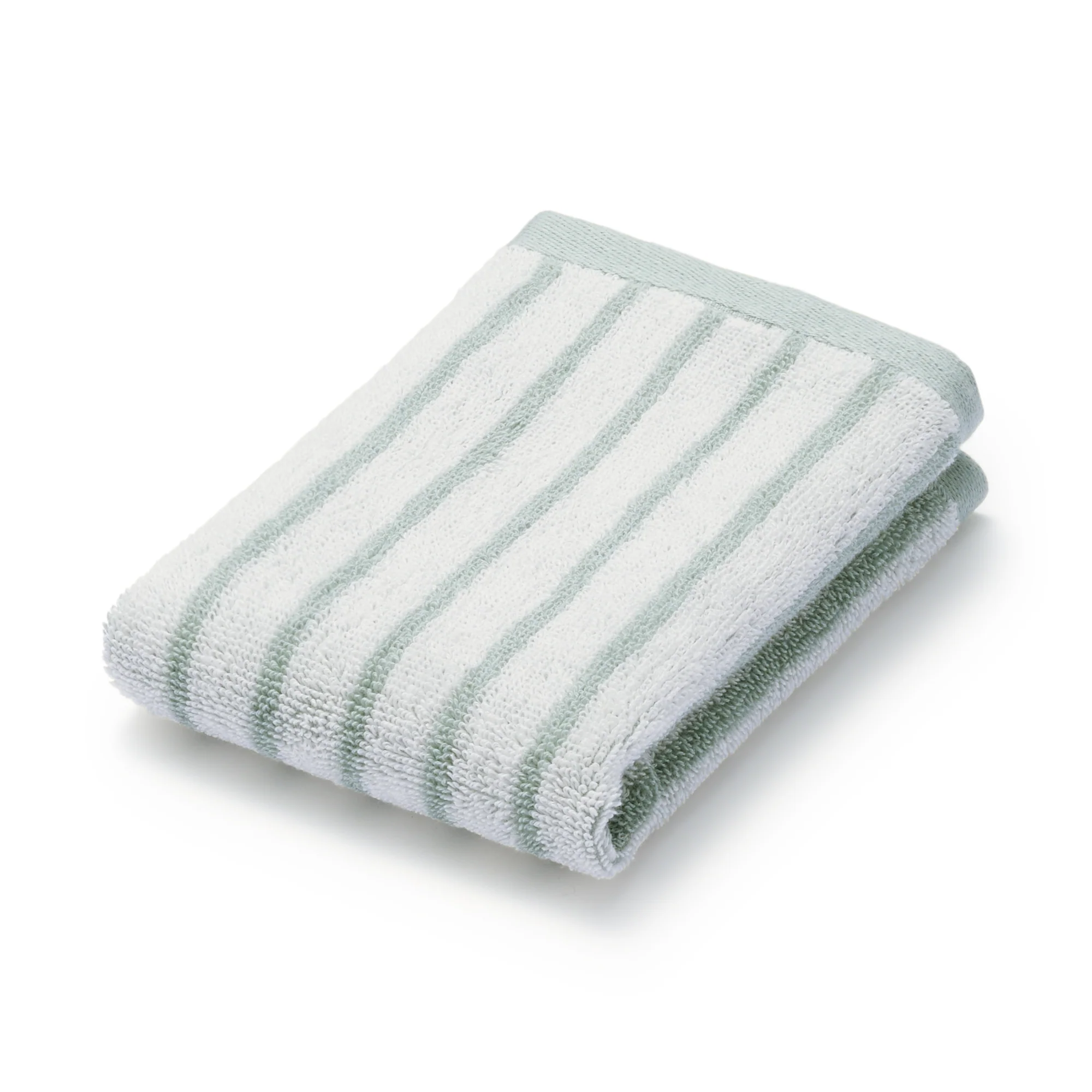 Twin Pile Reversible Stripe Hand Towel - Image 13
