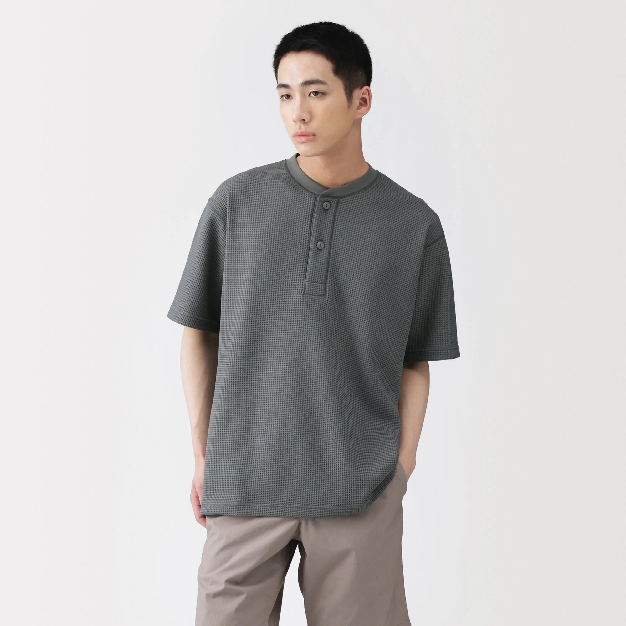 UV Protection Henley T-Shirt - Image 10