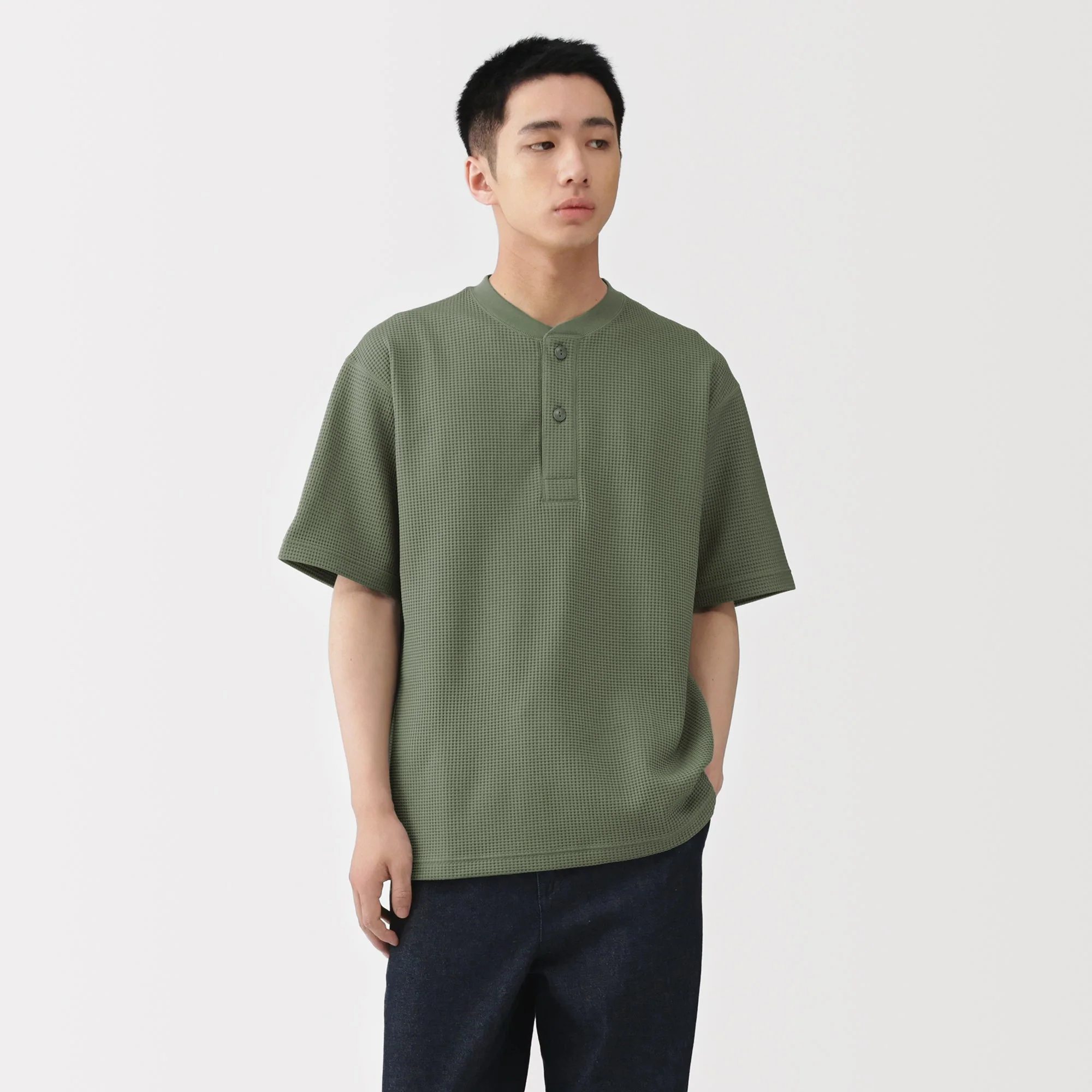 UV Protection Henley T-Shirt - Image 24