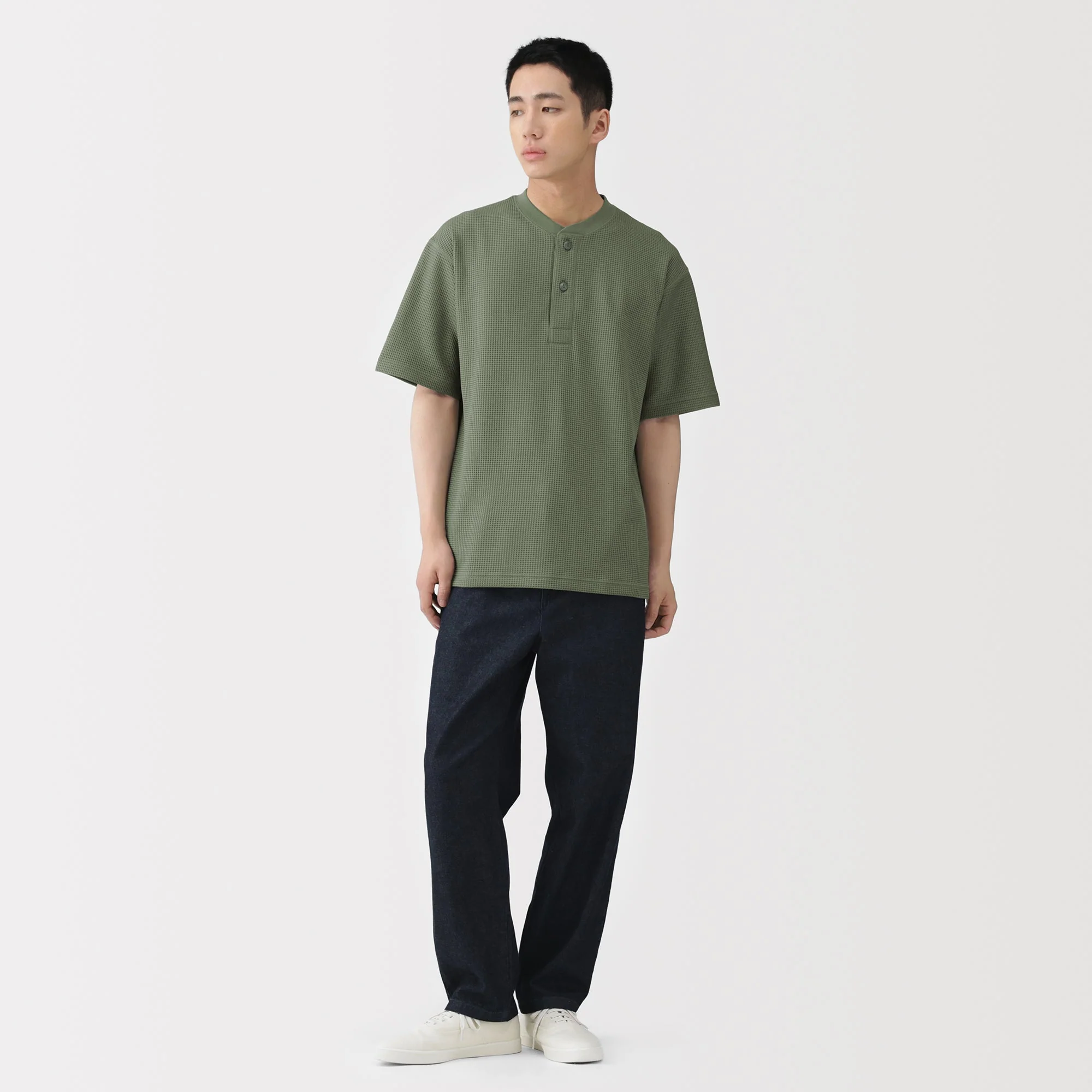 UV Protection Henley T-Shirt - Image 25