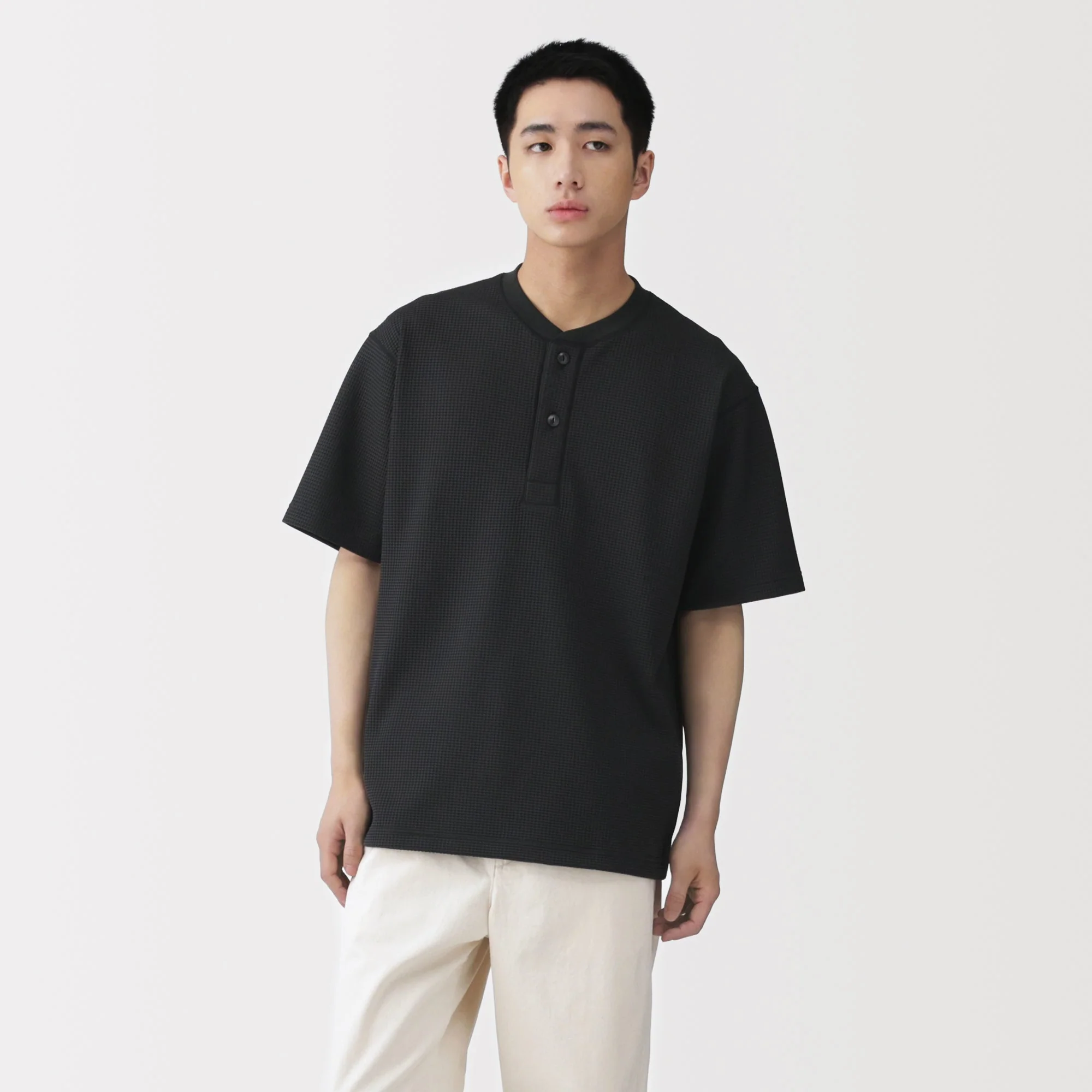 UV Protection Henley T-Shirt - Image 3