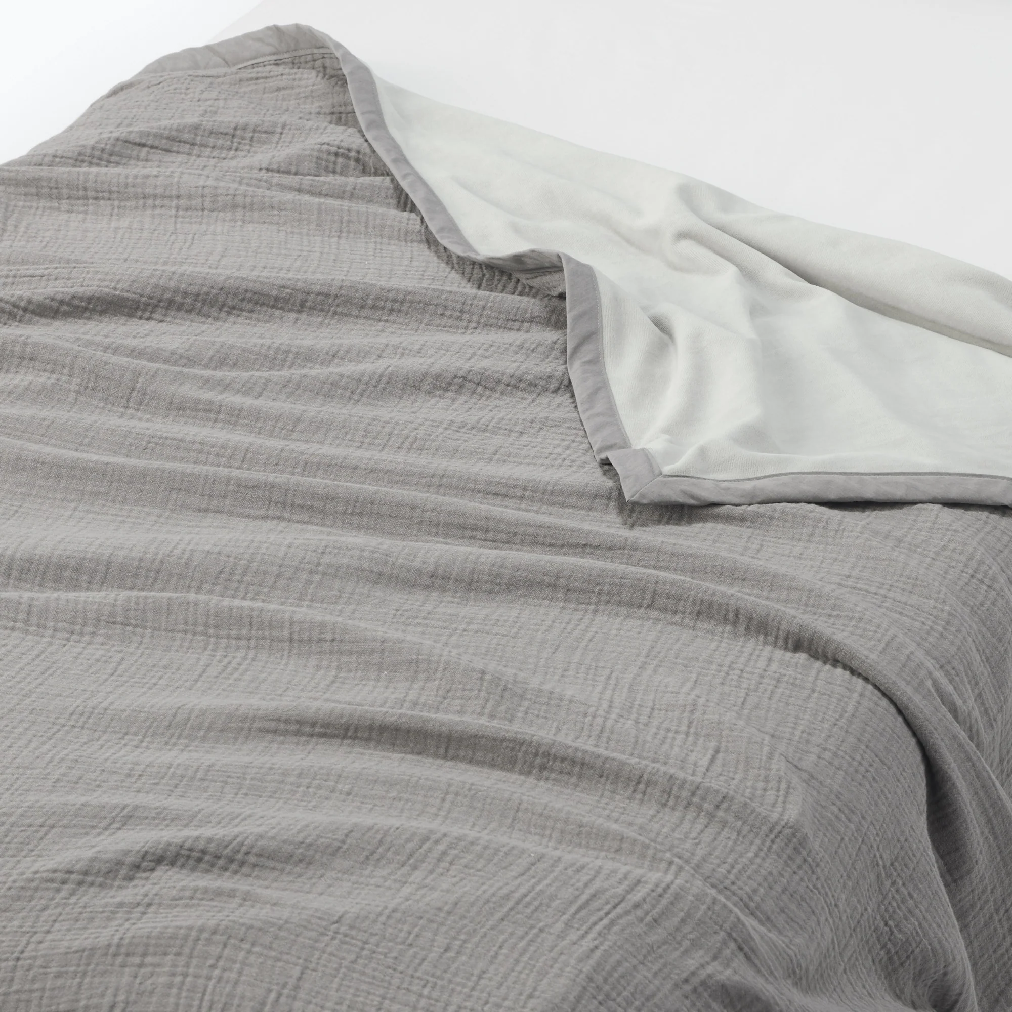 Velour Gauze Reversible Blanket - Double