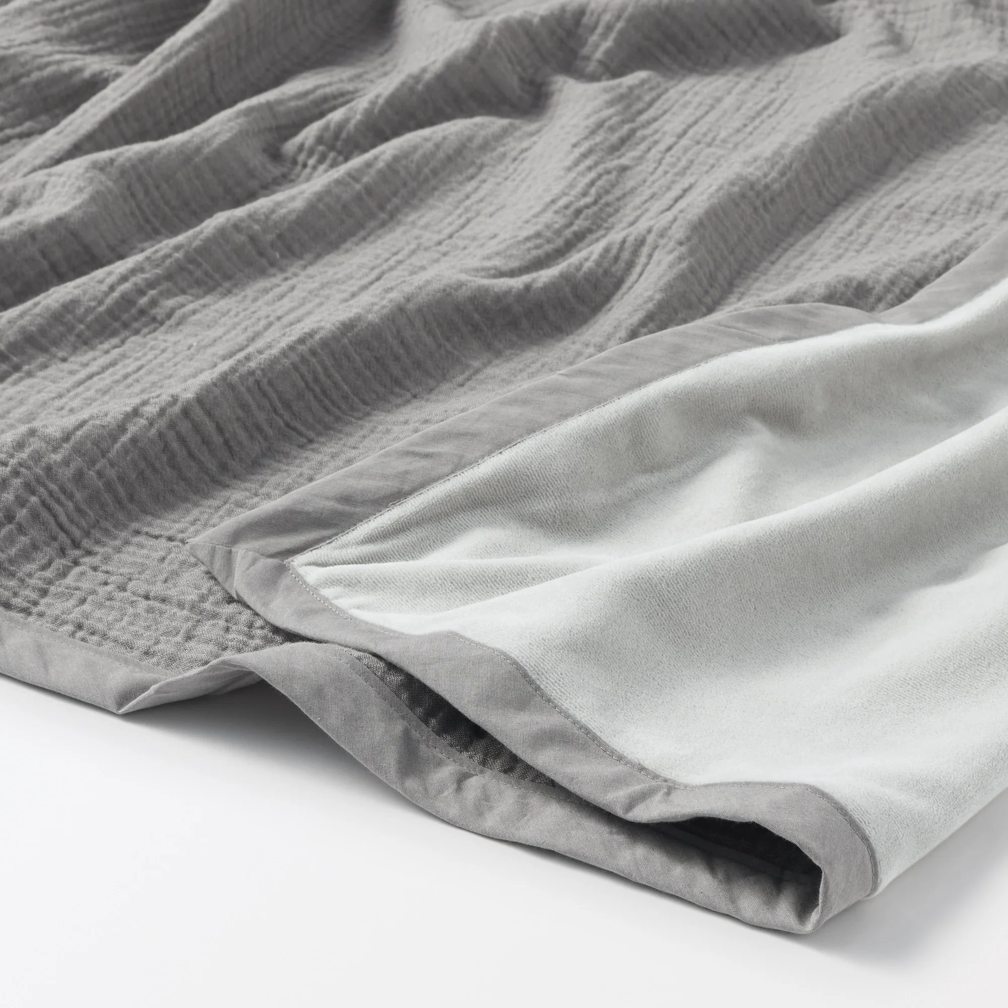 Velour Gauze Reversible Blanket - Double - Image 3