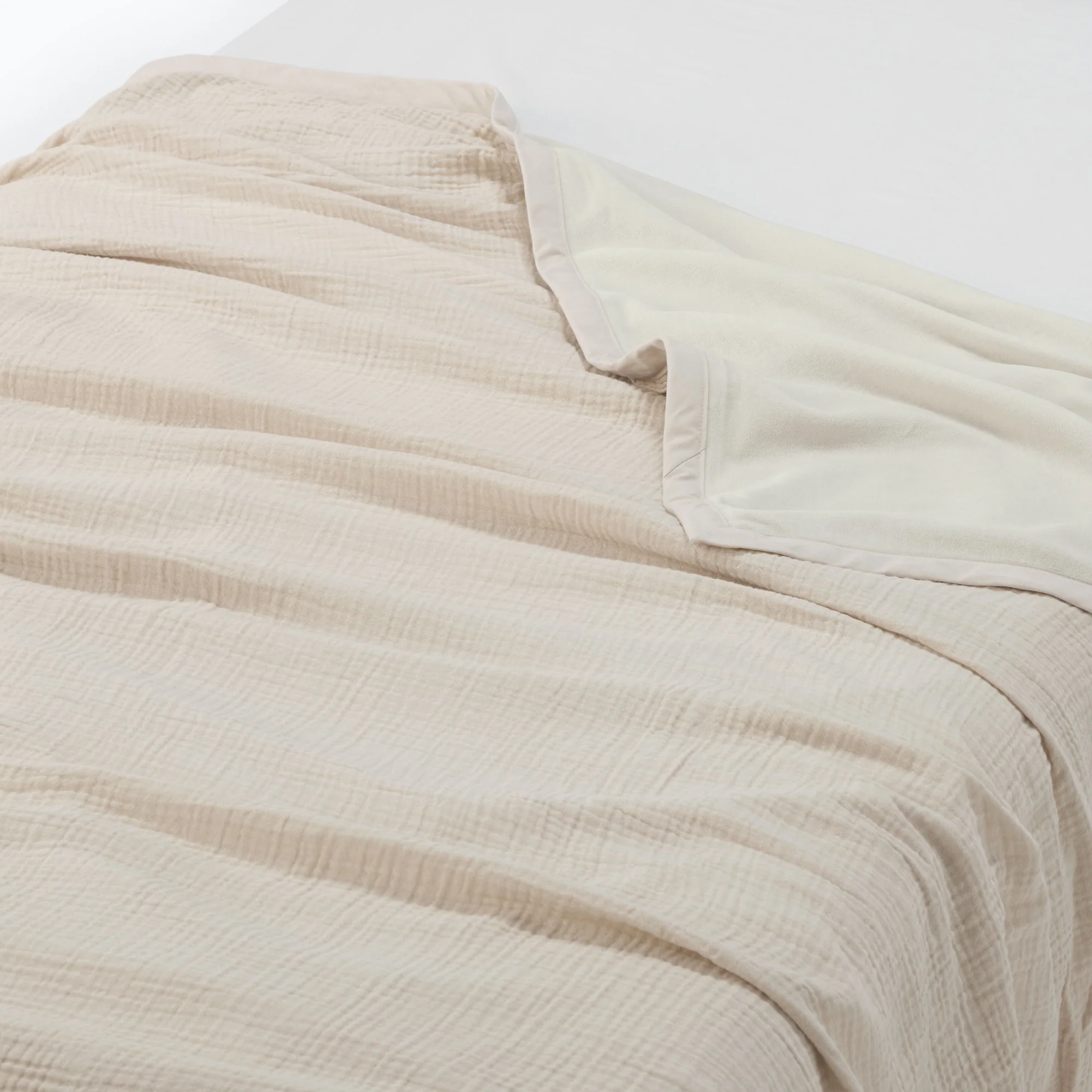 Velour Gauze Reversible Blanket - Double - Image 7