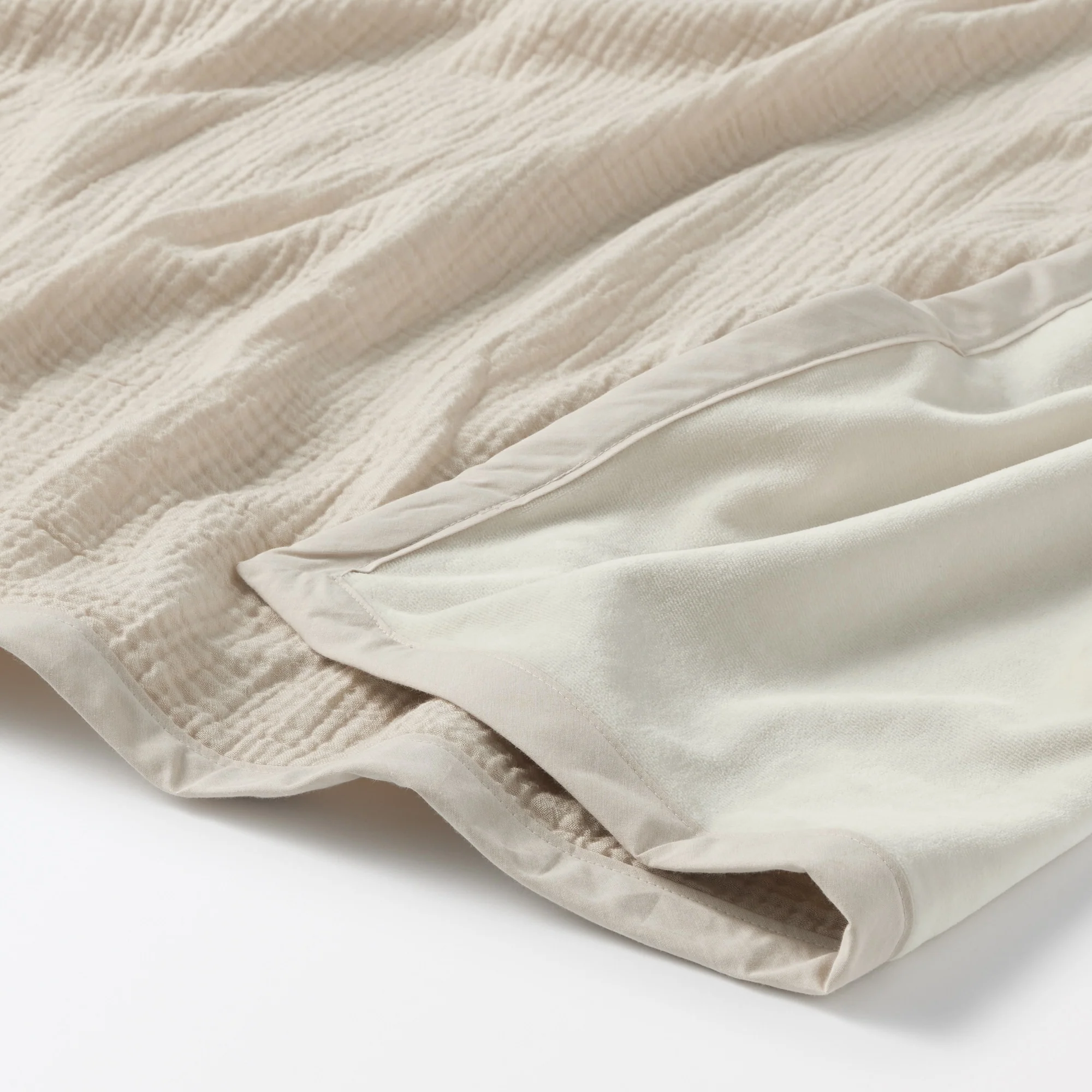 Velour Gauze Reversible Blanket - Double - Image 8