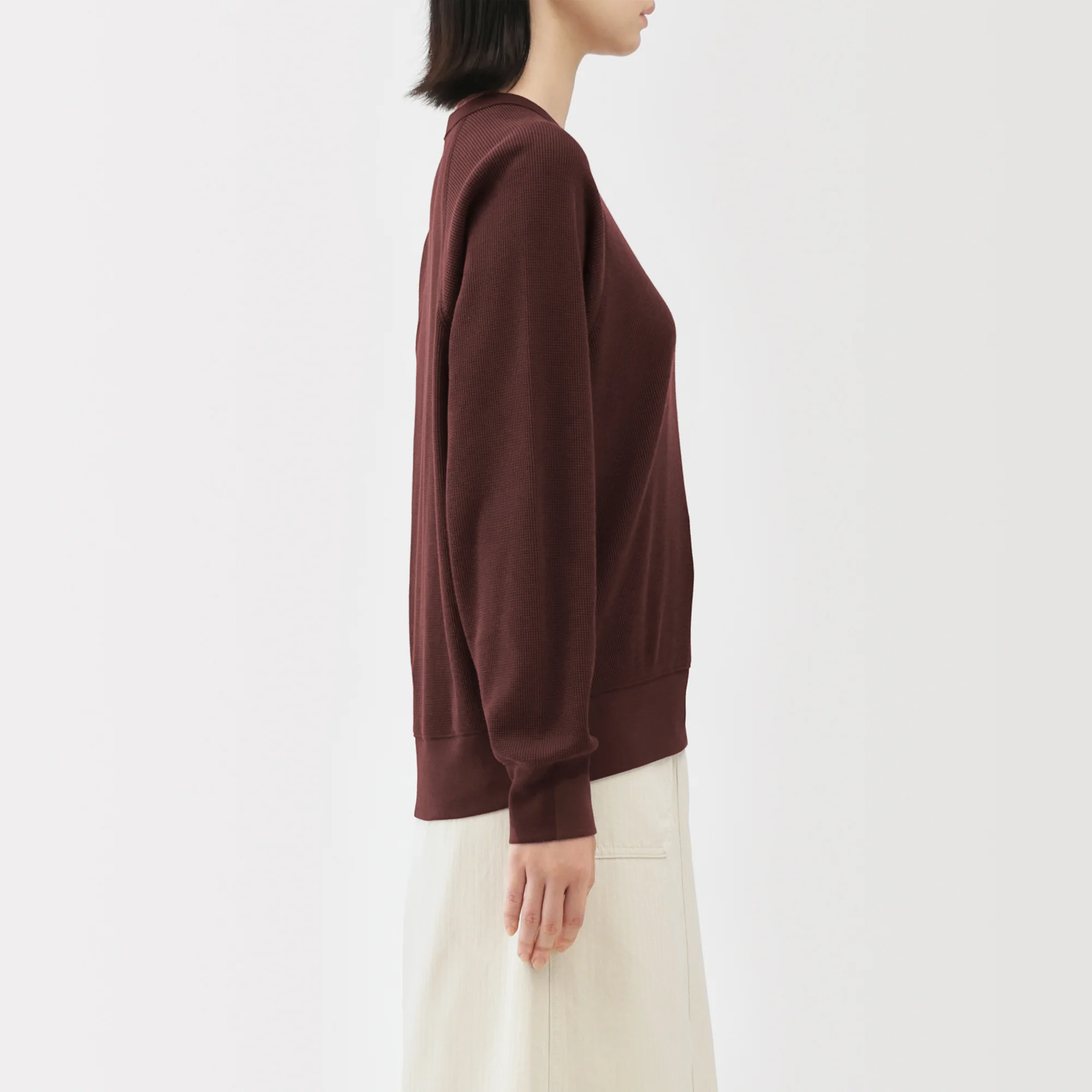 Waffle Crew Neck T-Shirt - Image 12